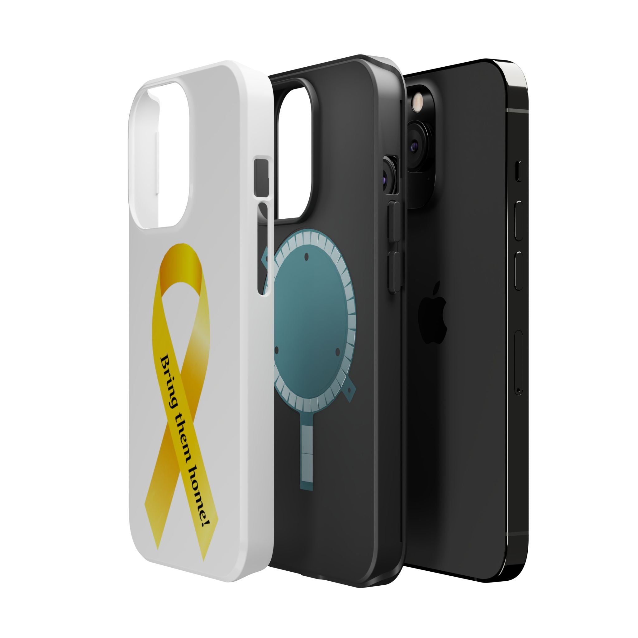 Yellow Ribbon bring them home Magnetic phone Cases