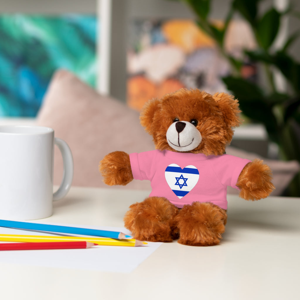 Israel flag Stuffed Animals with Tee