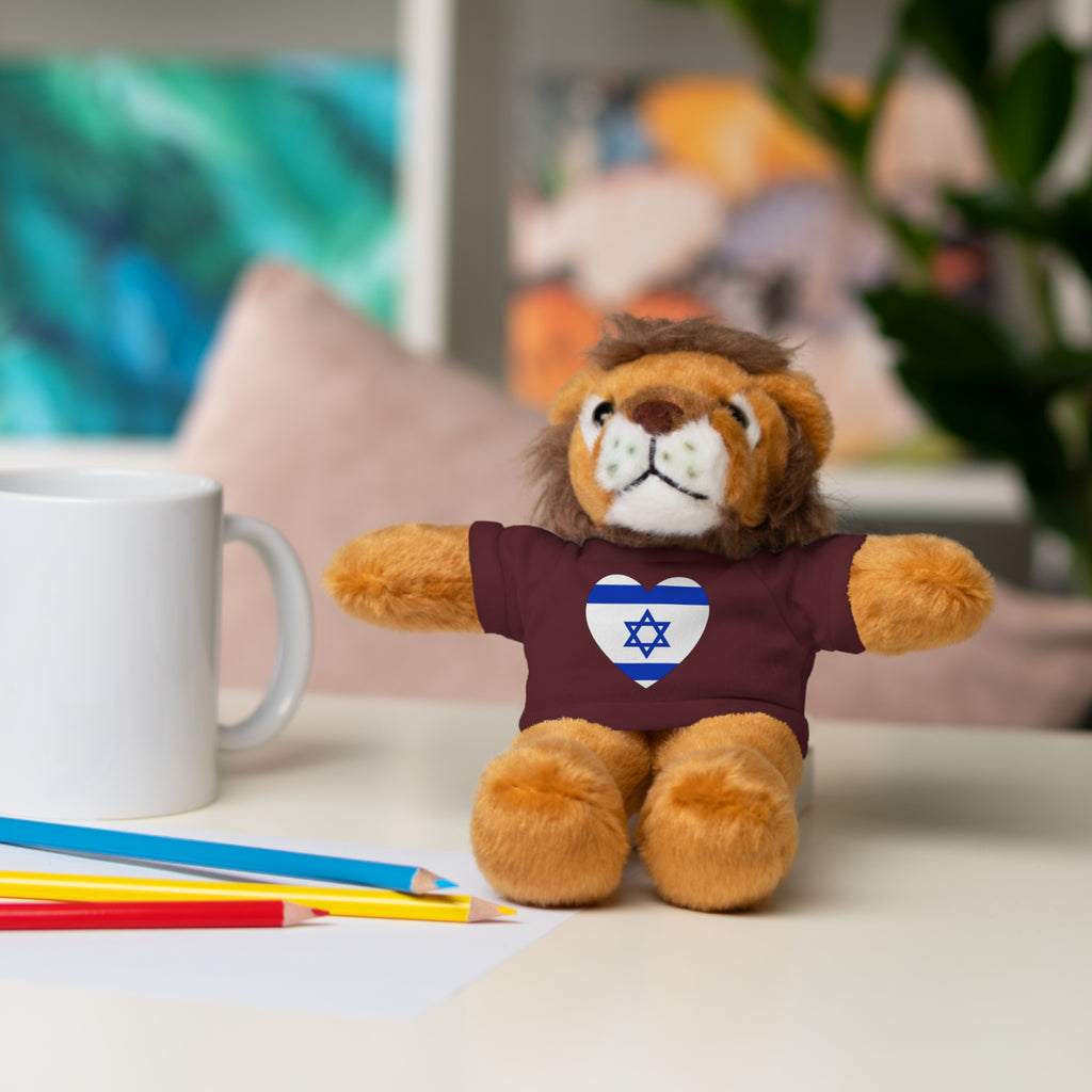 Israel flag Stuffed Animals with Tee