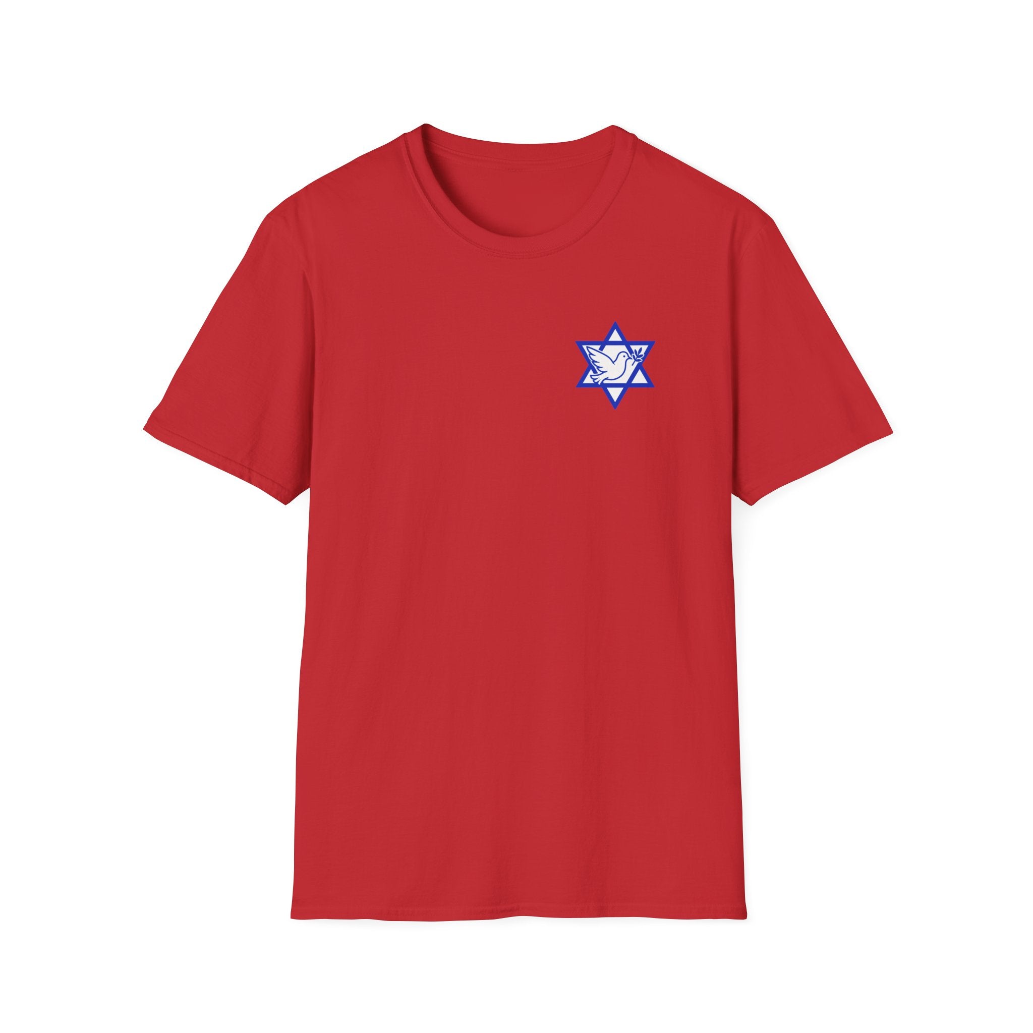 Peace for Israel Unisex Softstyle T-Shirt 2,