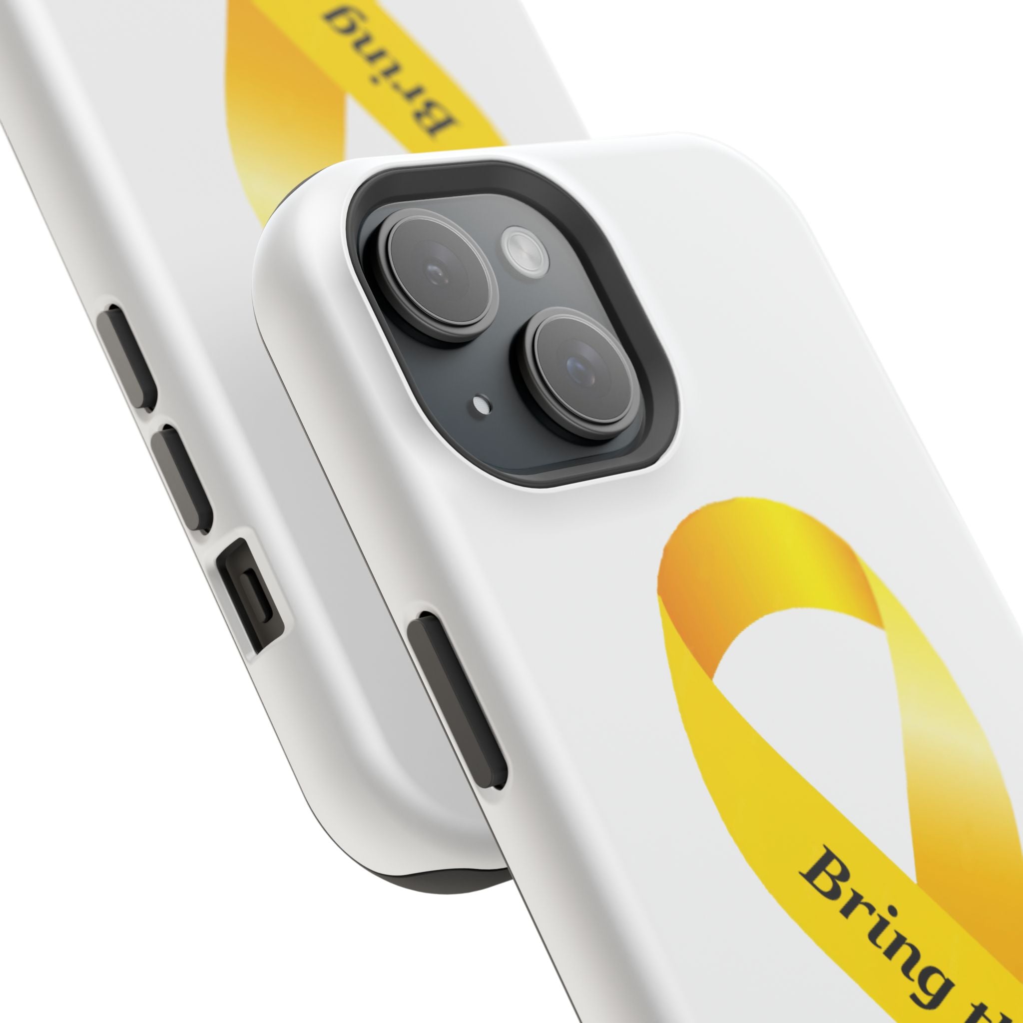 Yellow Ribbon bring them home Magnetic phone Cases