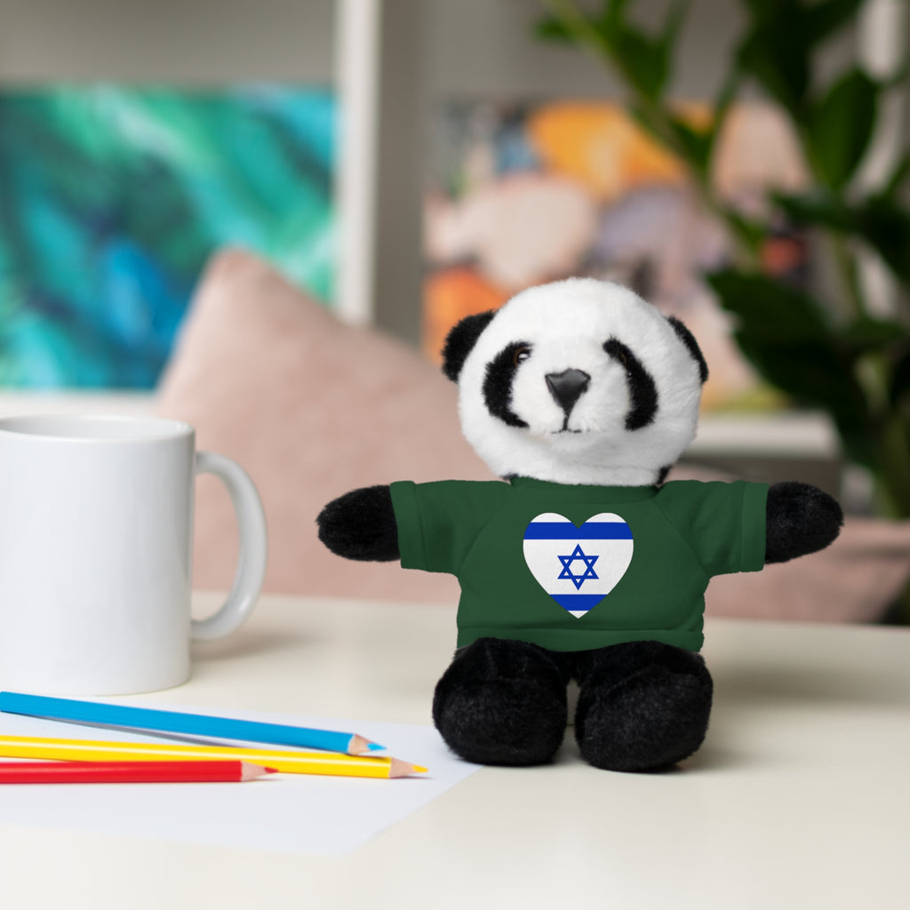 Israel flag Stuffed Animals with Tee