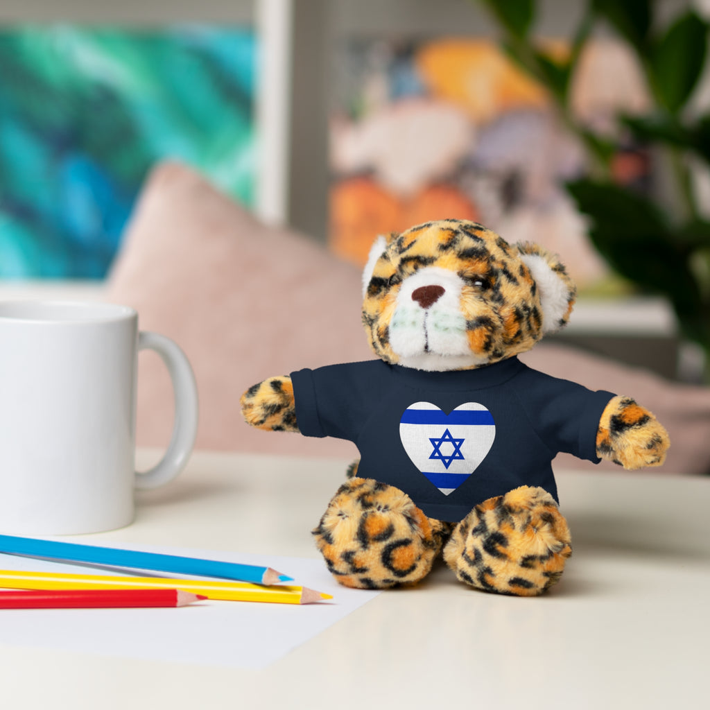 Israel flag Stuffed Animals with Tee