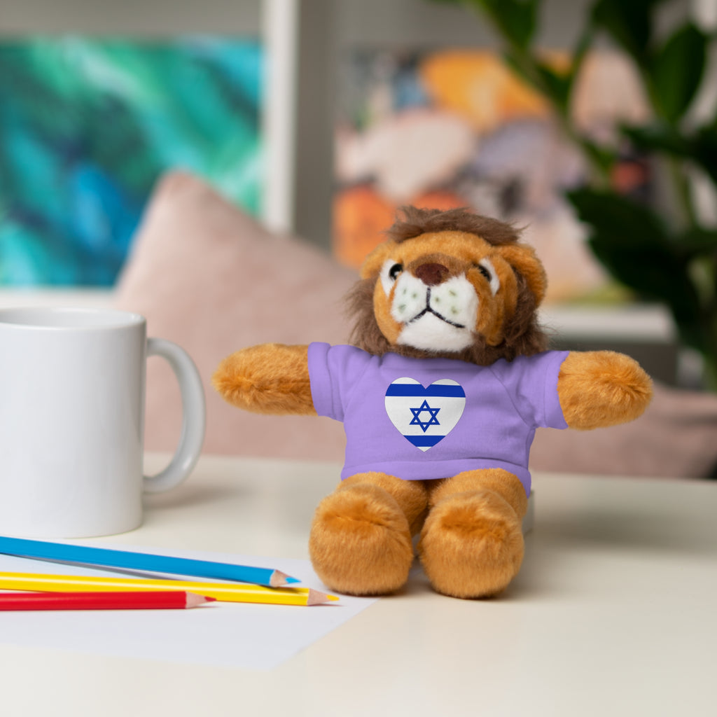 Israel flag Stuffed Animals with Tee