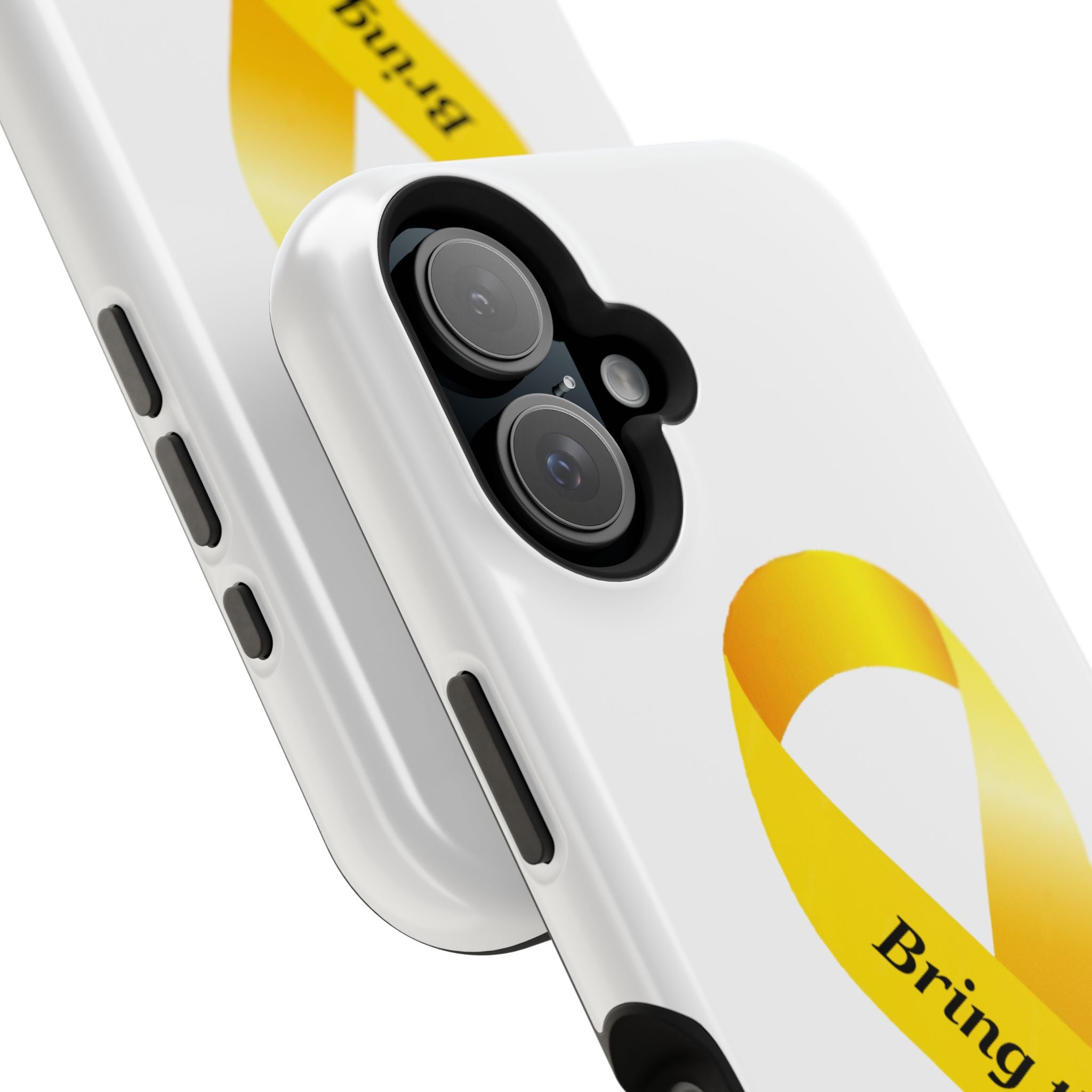 Yellow Ribbon bring them home Magnetic phone Cases