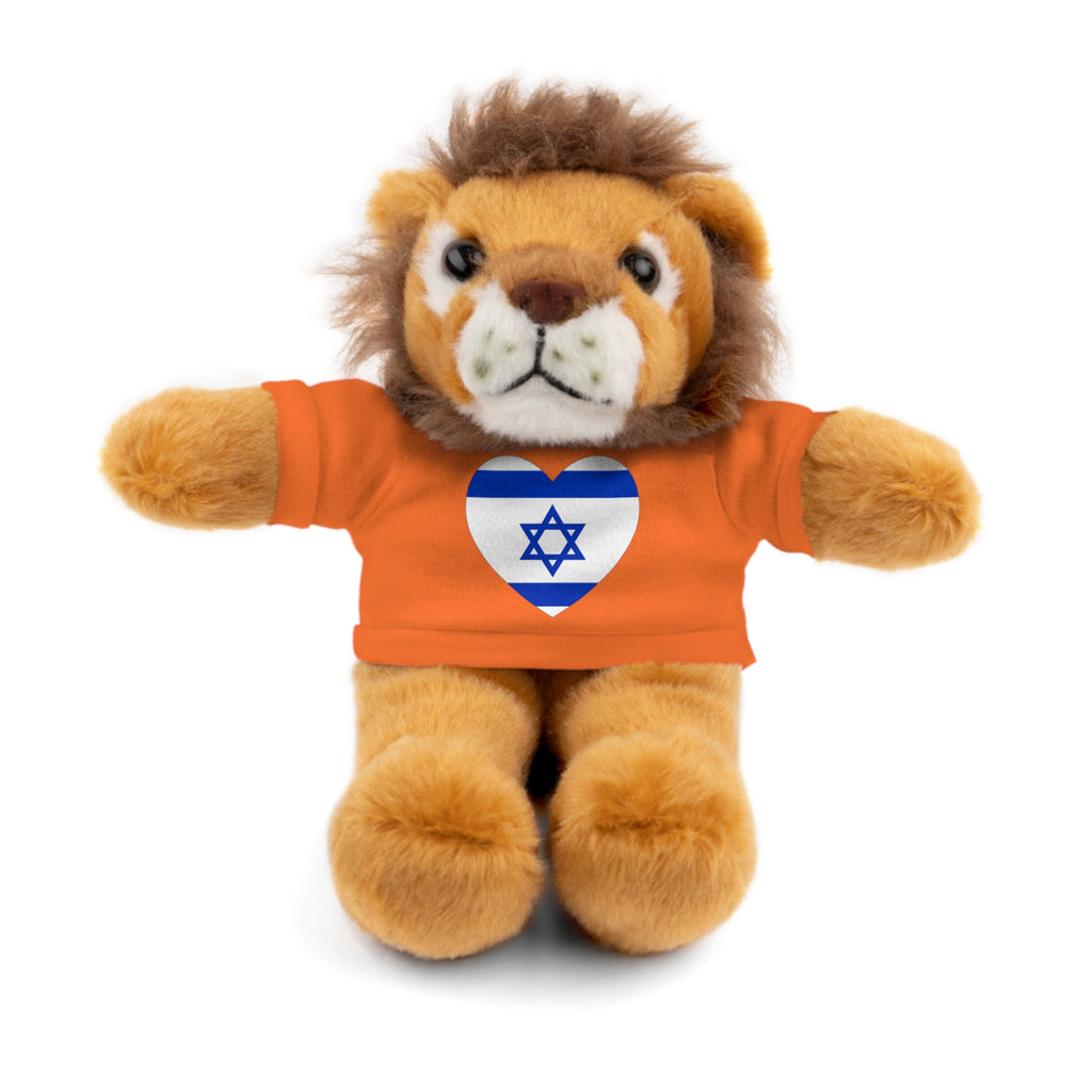 Israel flag Stuffed Animals with Tee
