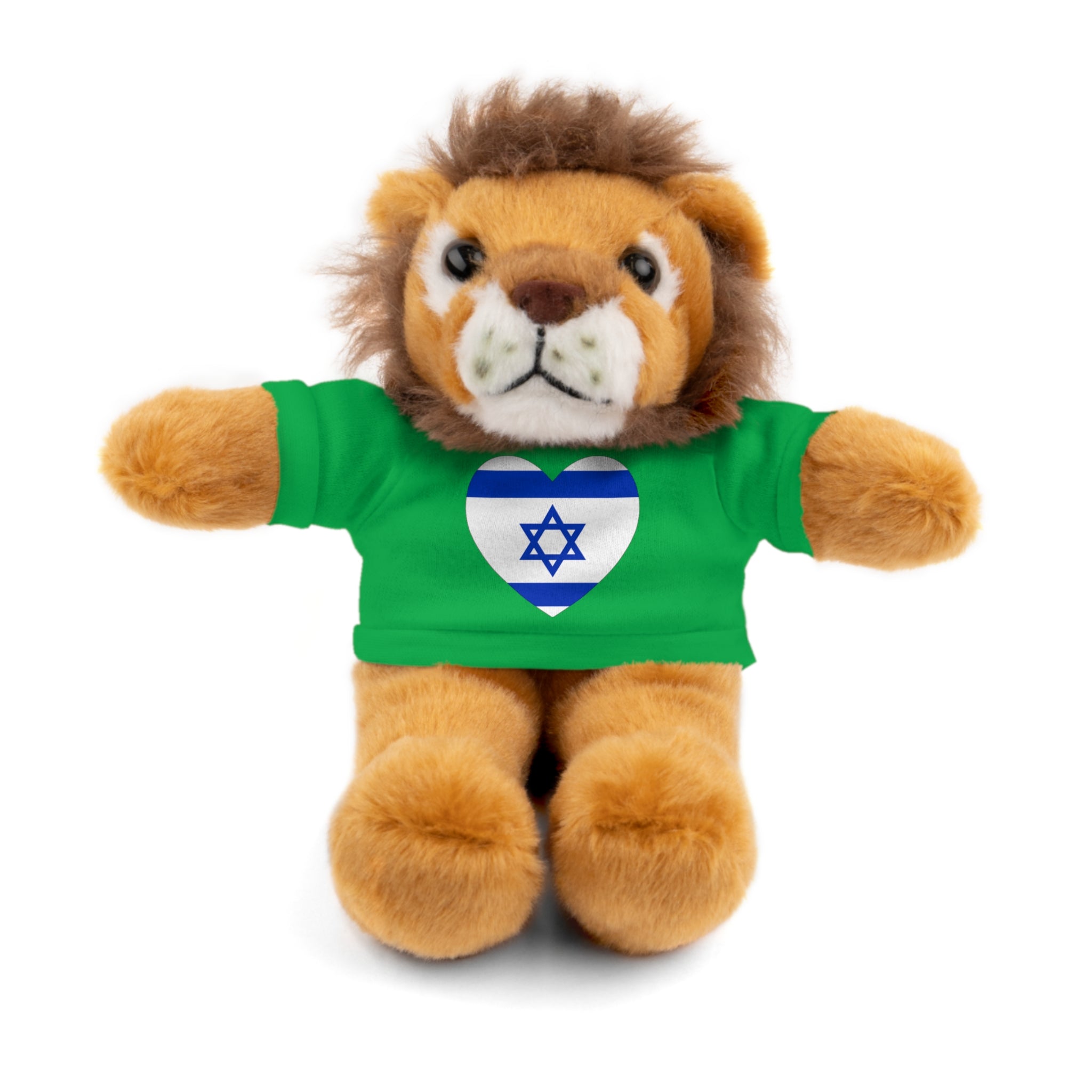 Israel flag Stuffed Animals with Tee