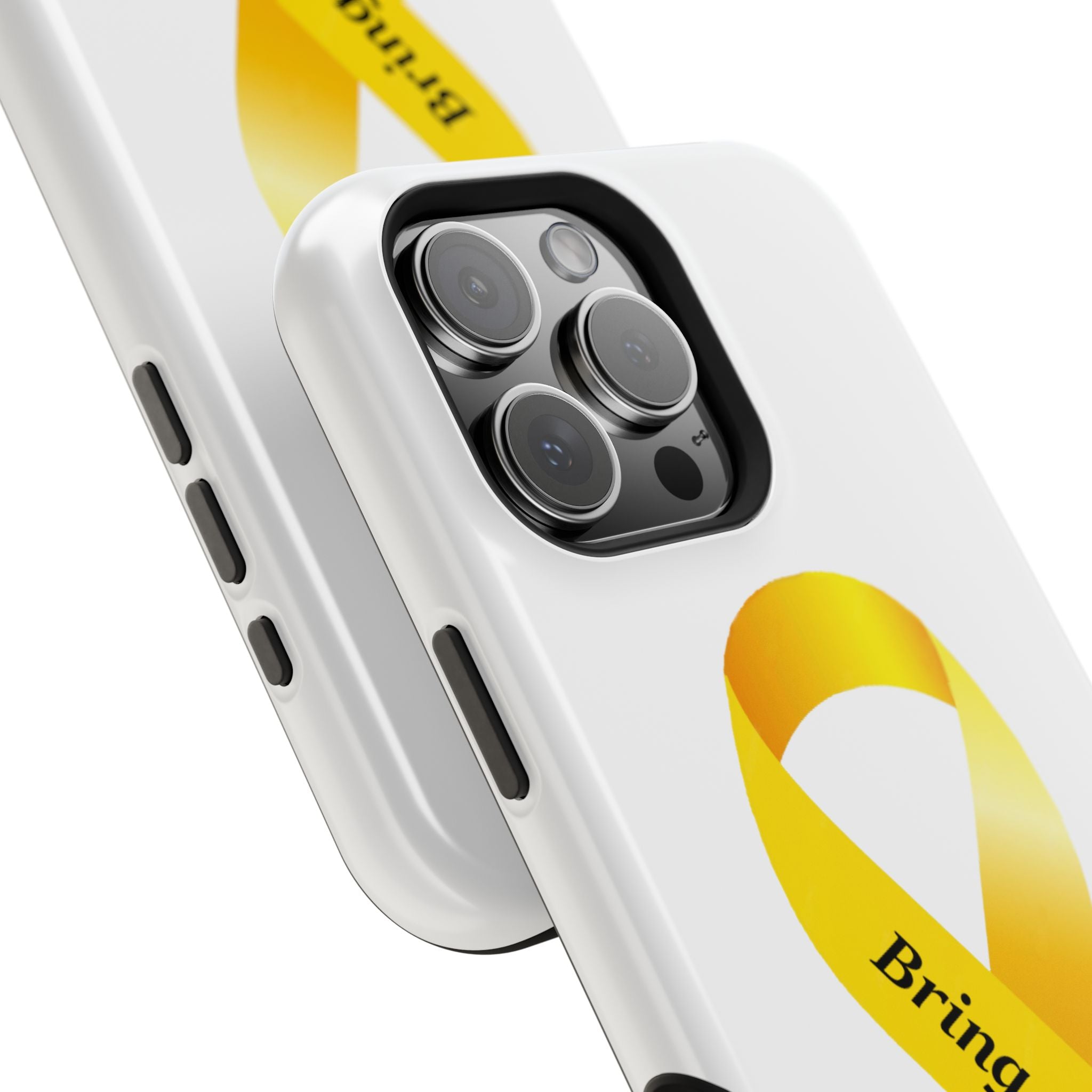 Yellow Ribbon bring them home Magnetic phone Cases