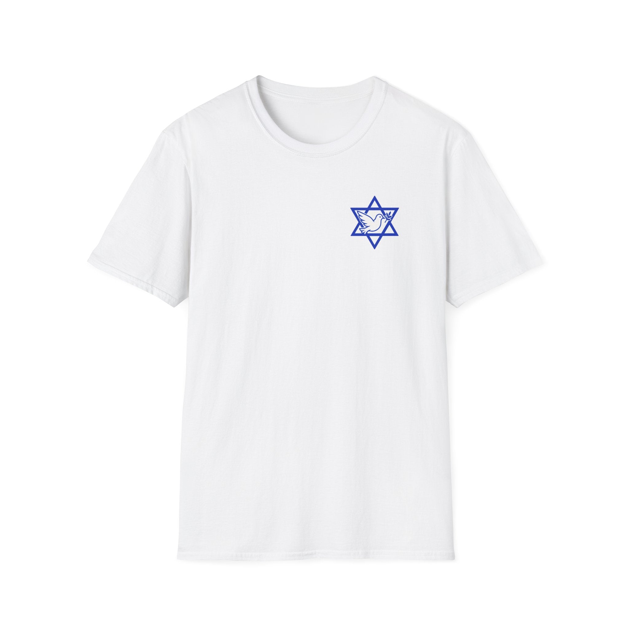 Peace for Israel Unisex Softstyle T-Shirt 2,