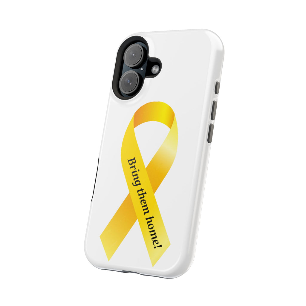 Yellow Ribbon bring them home Magnetic phone Cases