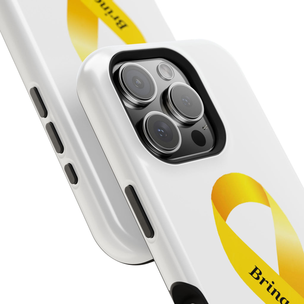 Yellow Ribbon bring them home Magnetic phone Cases