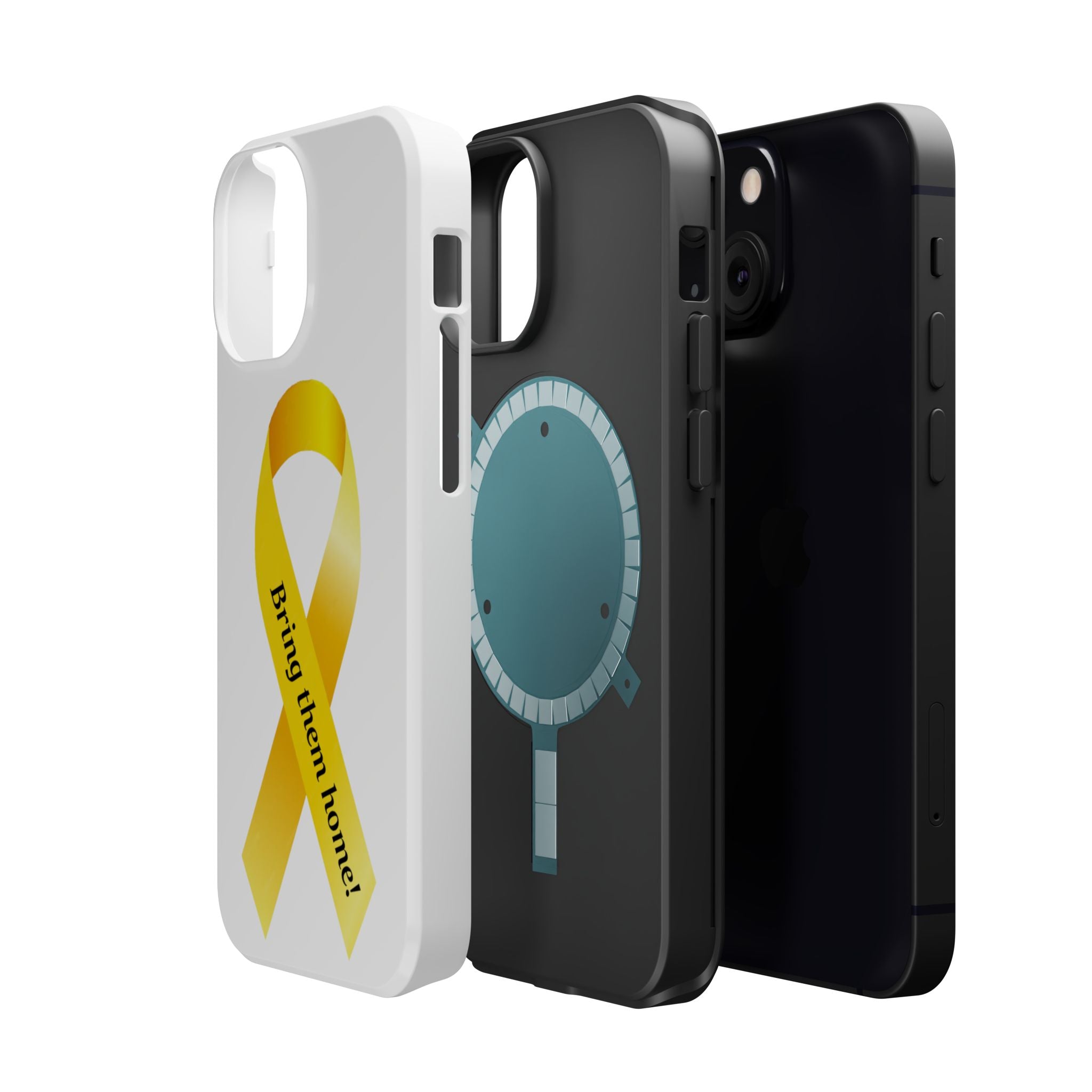 Yellow Ribbon bring them home Magnetic phone Cases