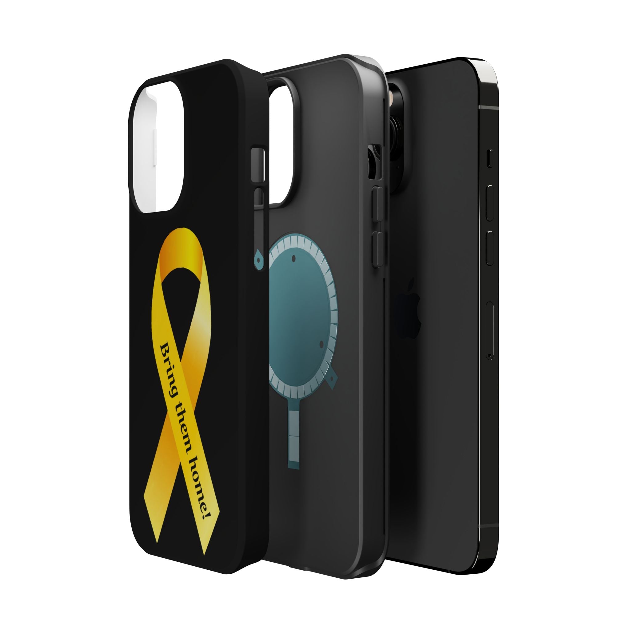 Yellow Ribbon bring them home Magnetic phone Cases