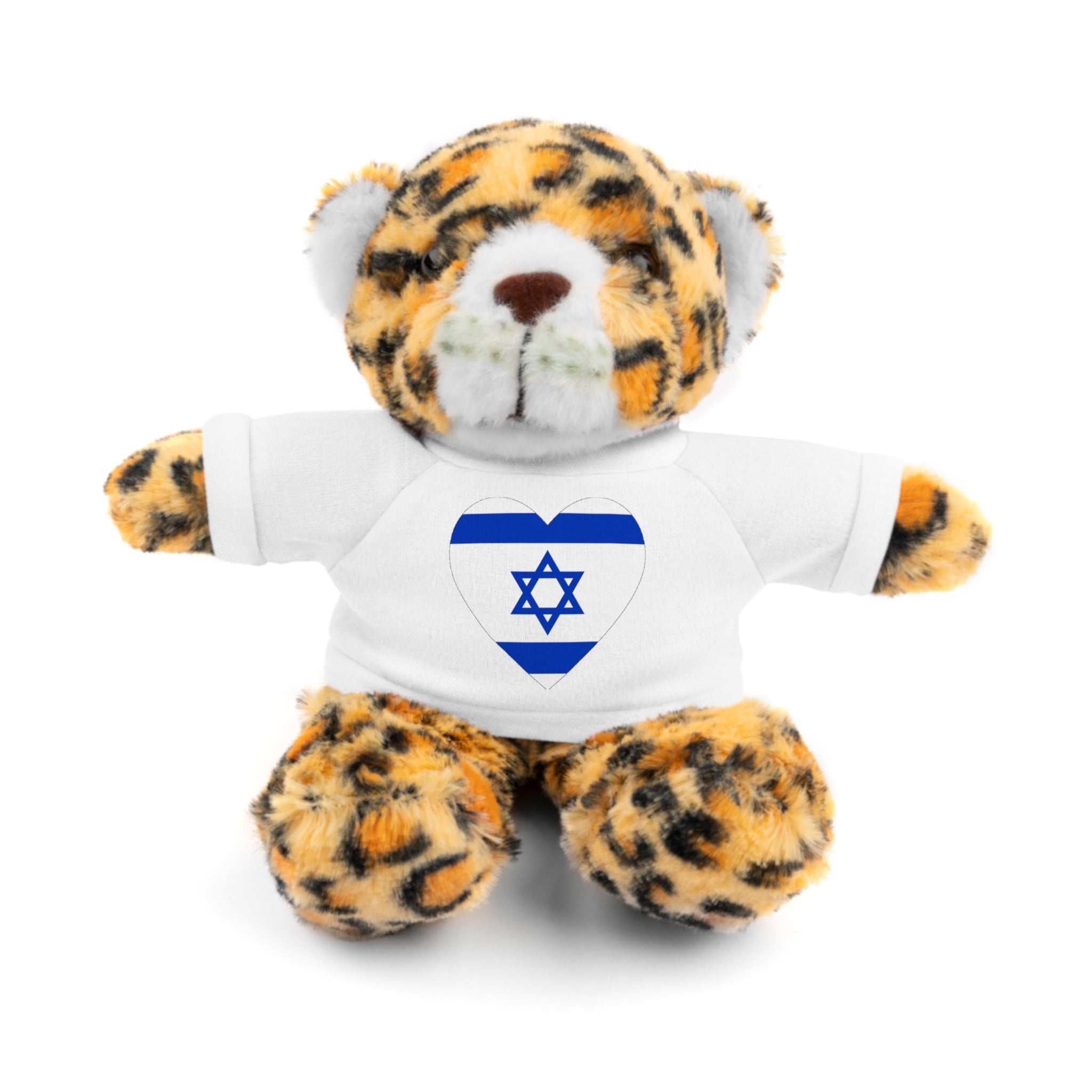 Israel flag Stuffed Animals with Tee