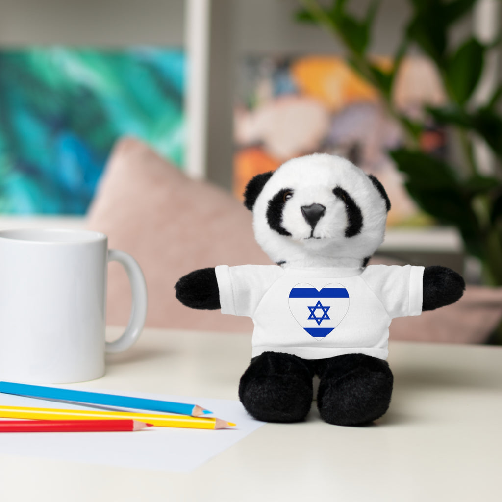 Israel flag Stuffed Animals with Tee