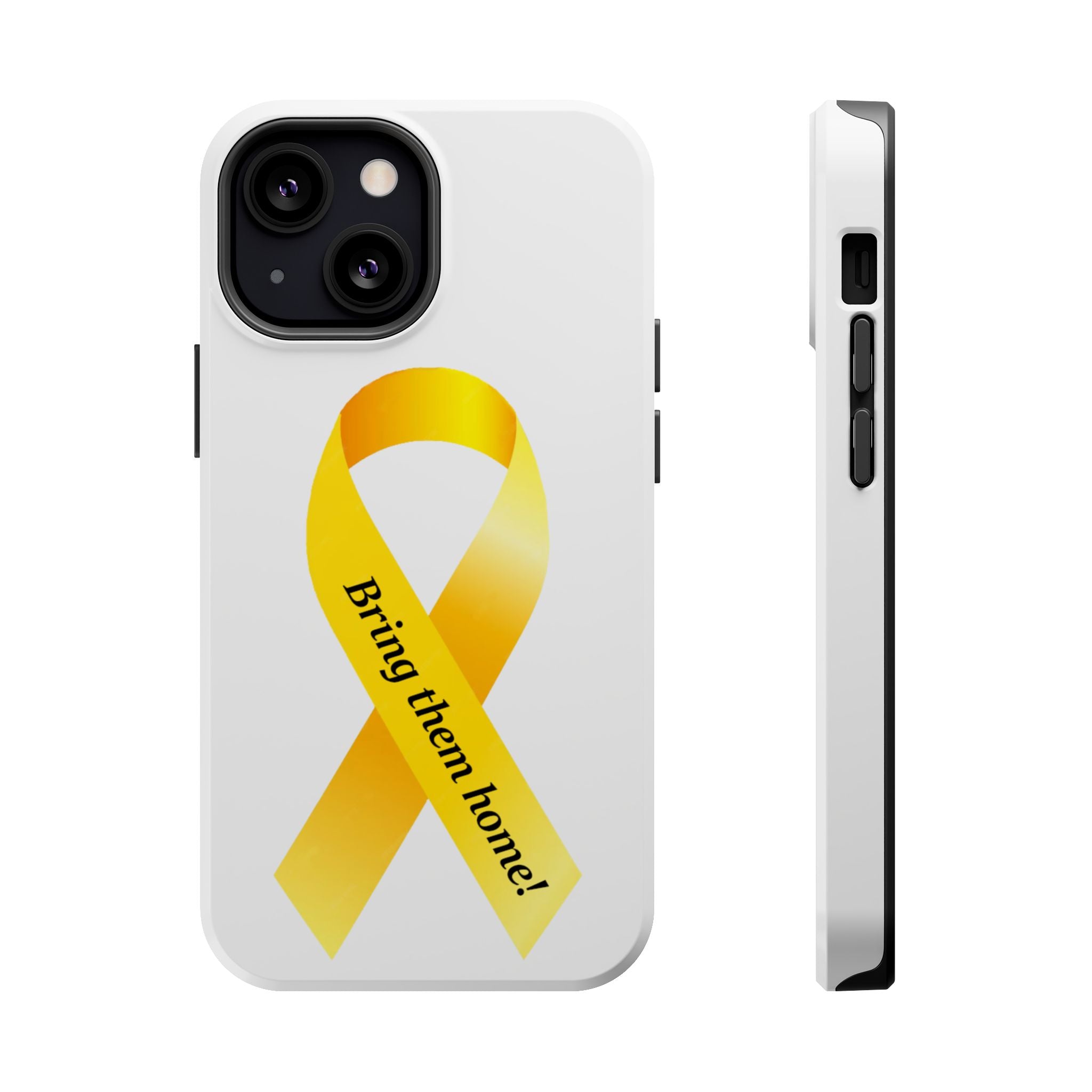 Yellow Ribbon bring them home Magnetic phone Cases