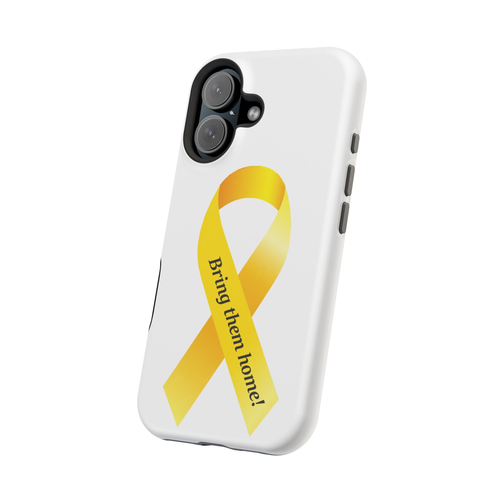 Yellow Ribbon bring them home Magnetic phone Cases
