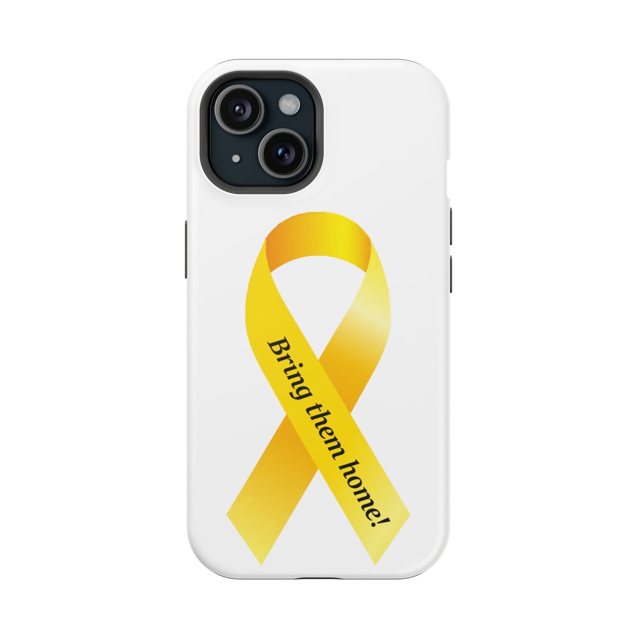 Yellow Ribbon bring them home Magnetic phone Cases