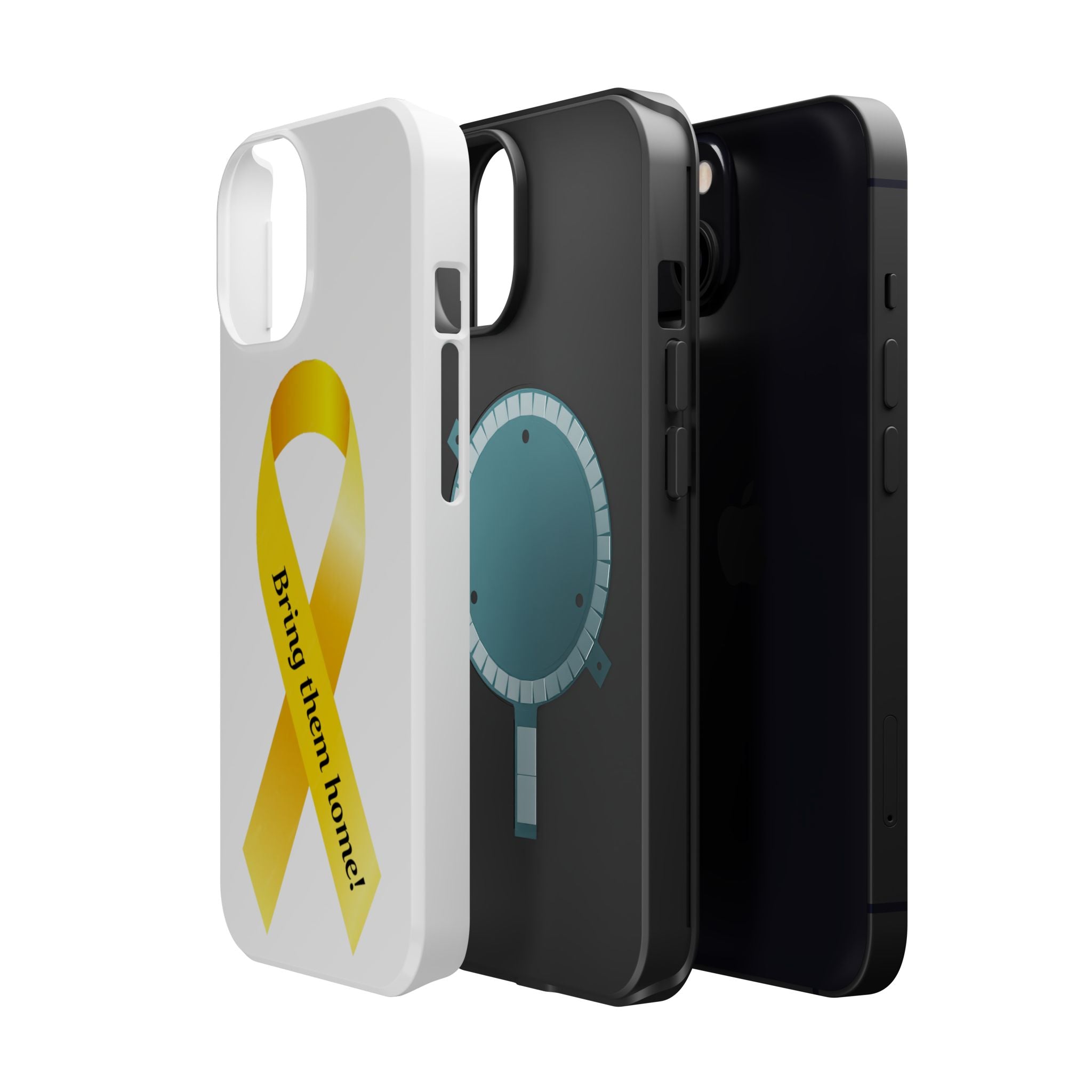 Yellow Ribbon bring them home Magnetic phone Cases