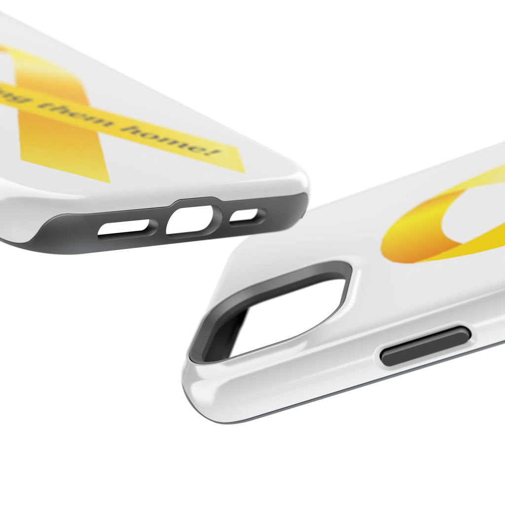 Yellow Ribbon bring them home Magnetic phone Cases