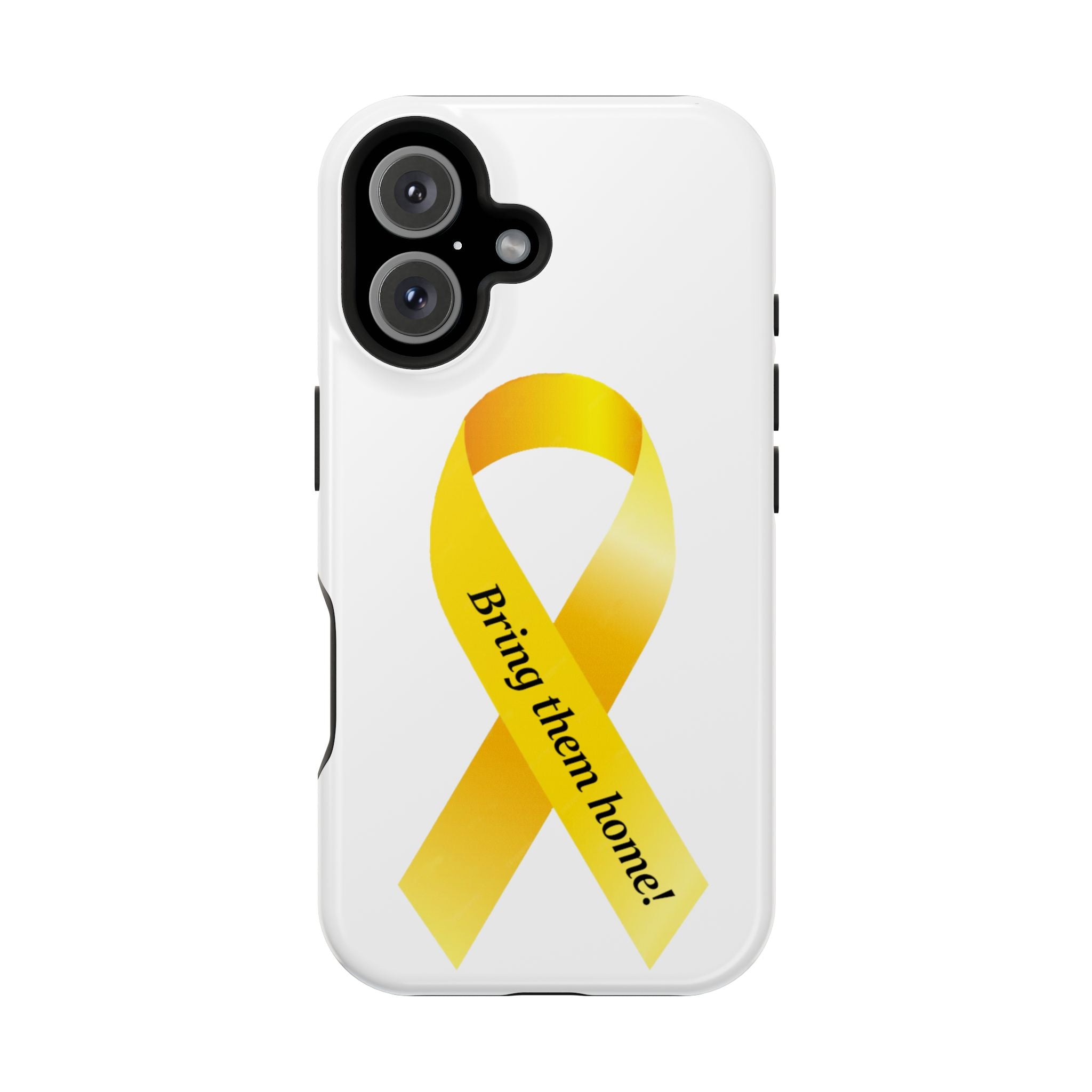 Yellow Ribbon bring them home Magnetic phone Cases