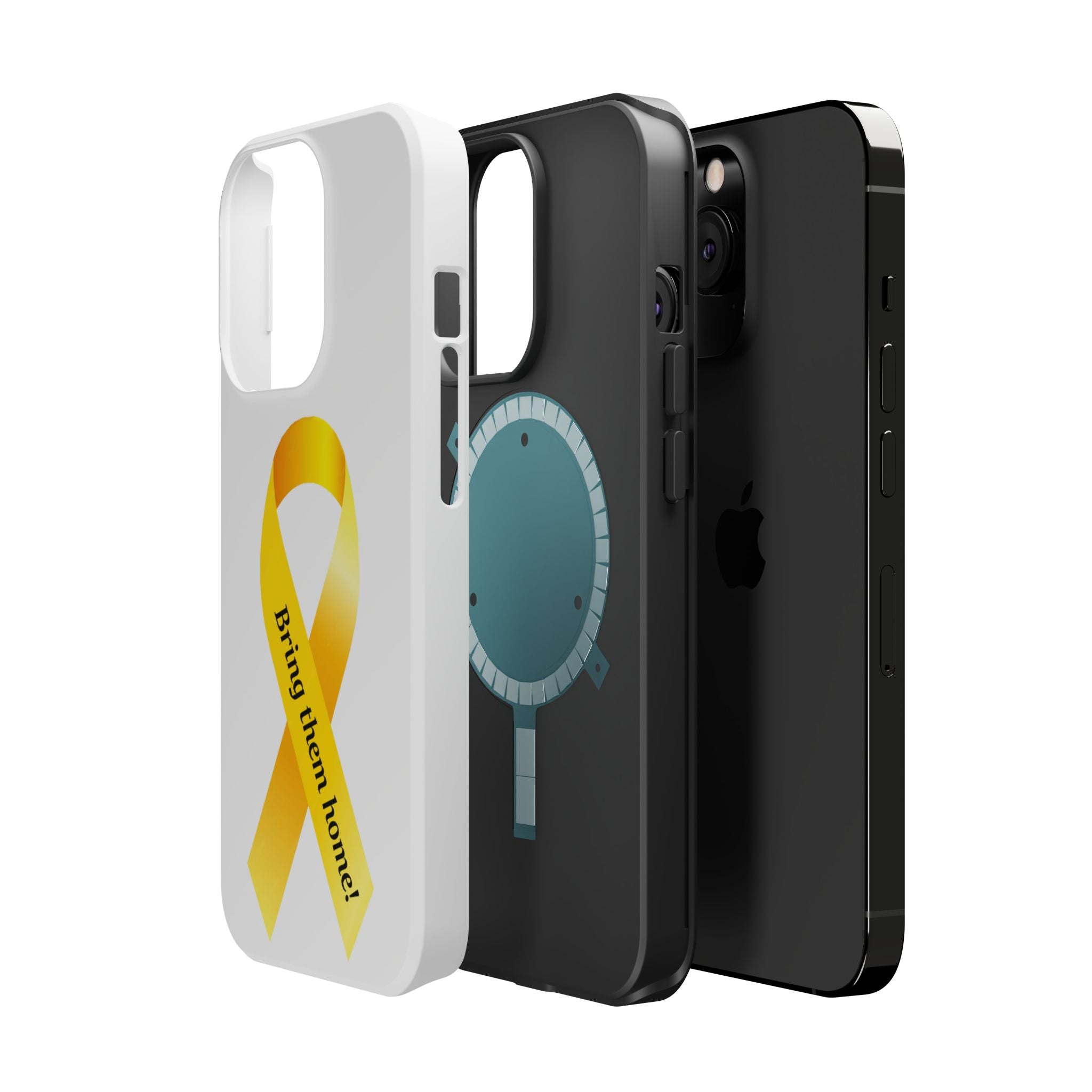 Yellow Ribbon bring them home Magnetic phone Cases
