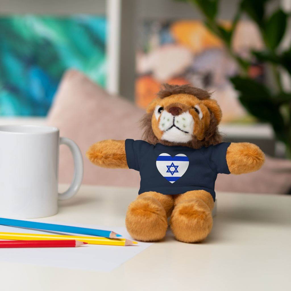 Israel flag Stuffed Animals with Tee