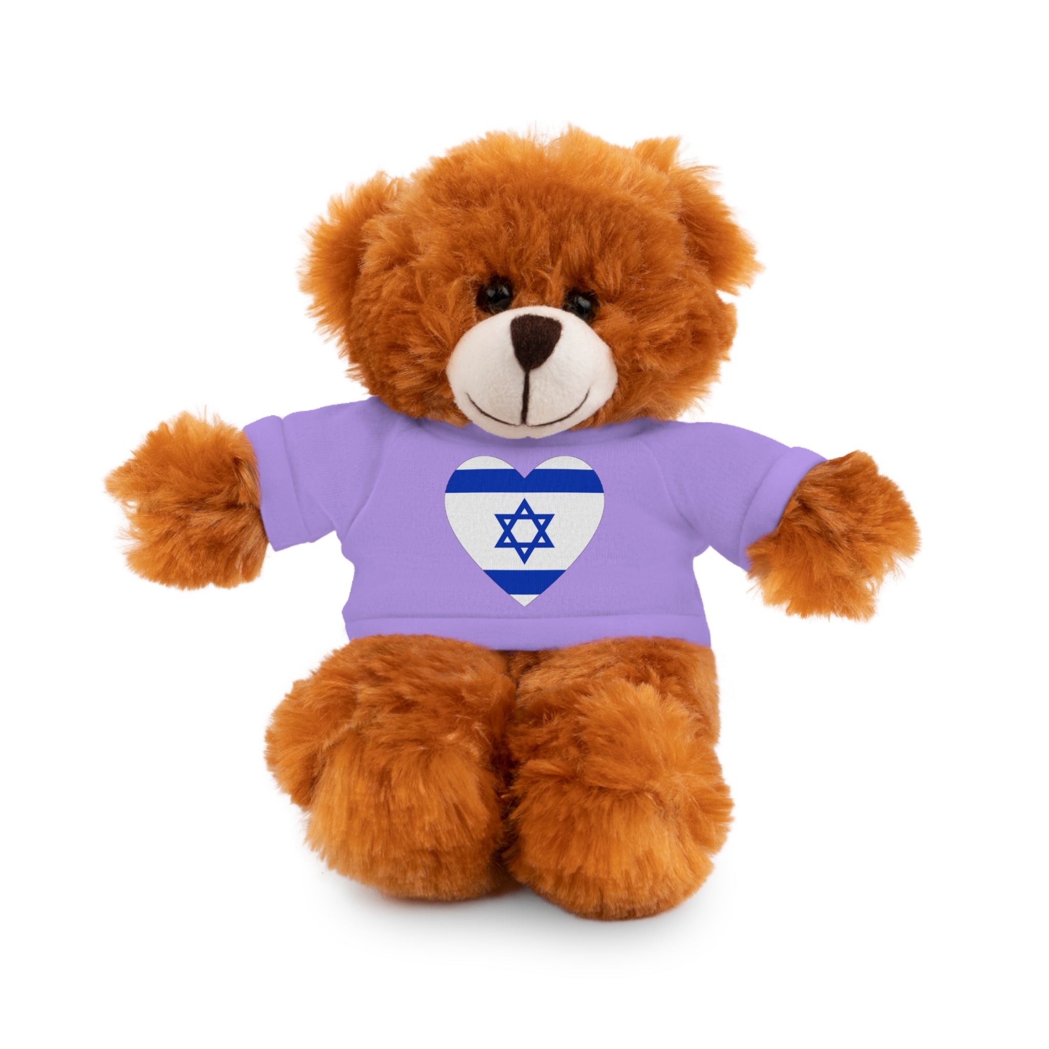 Israel flag Stuffed Animals with Tee