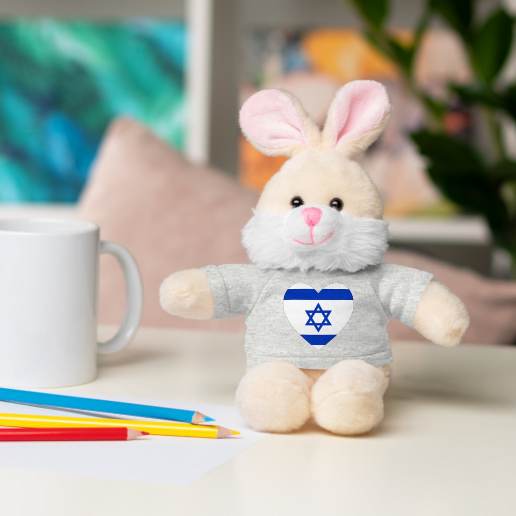 Israel flag Stuffed Animals with Tee