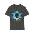 IDF fire and lightning Unisex Softstyle T-Shirt
