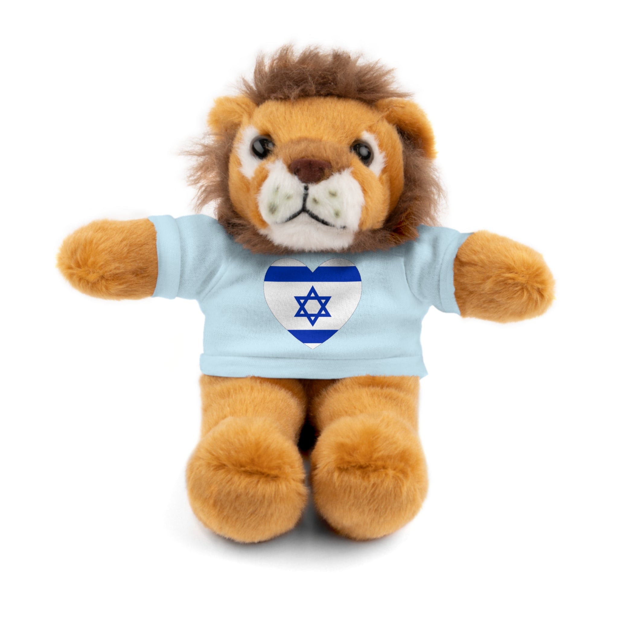 Israel flag Stuffed Animals with Tee