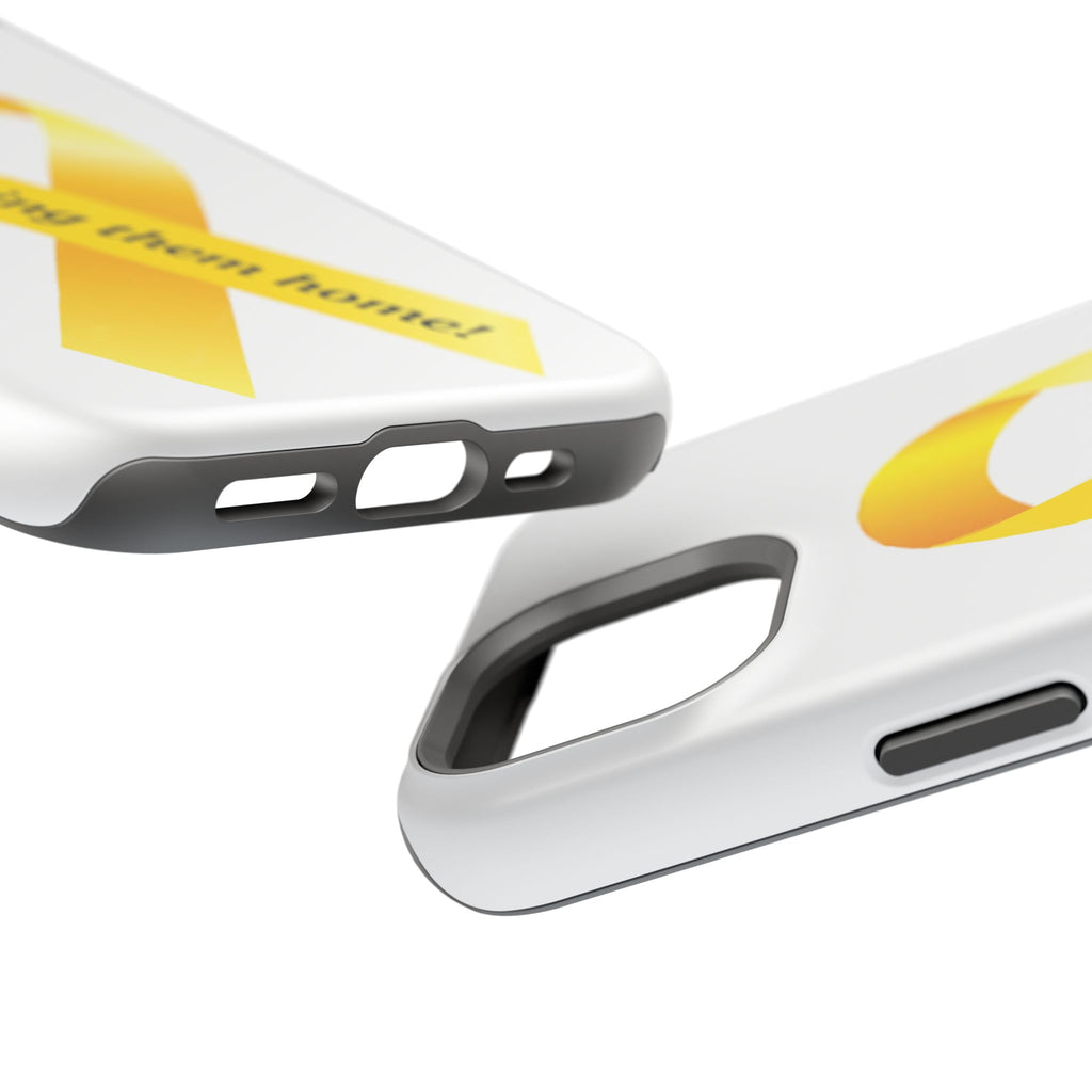 Yellow Ribbon bring them home Magnetic phone Cases