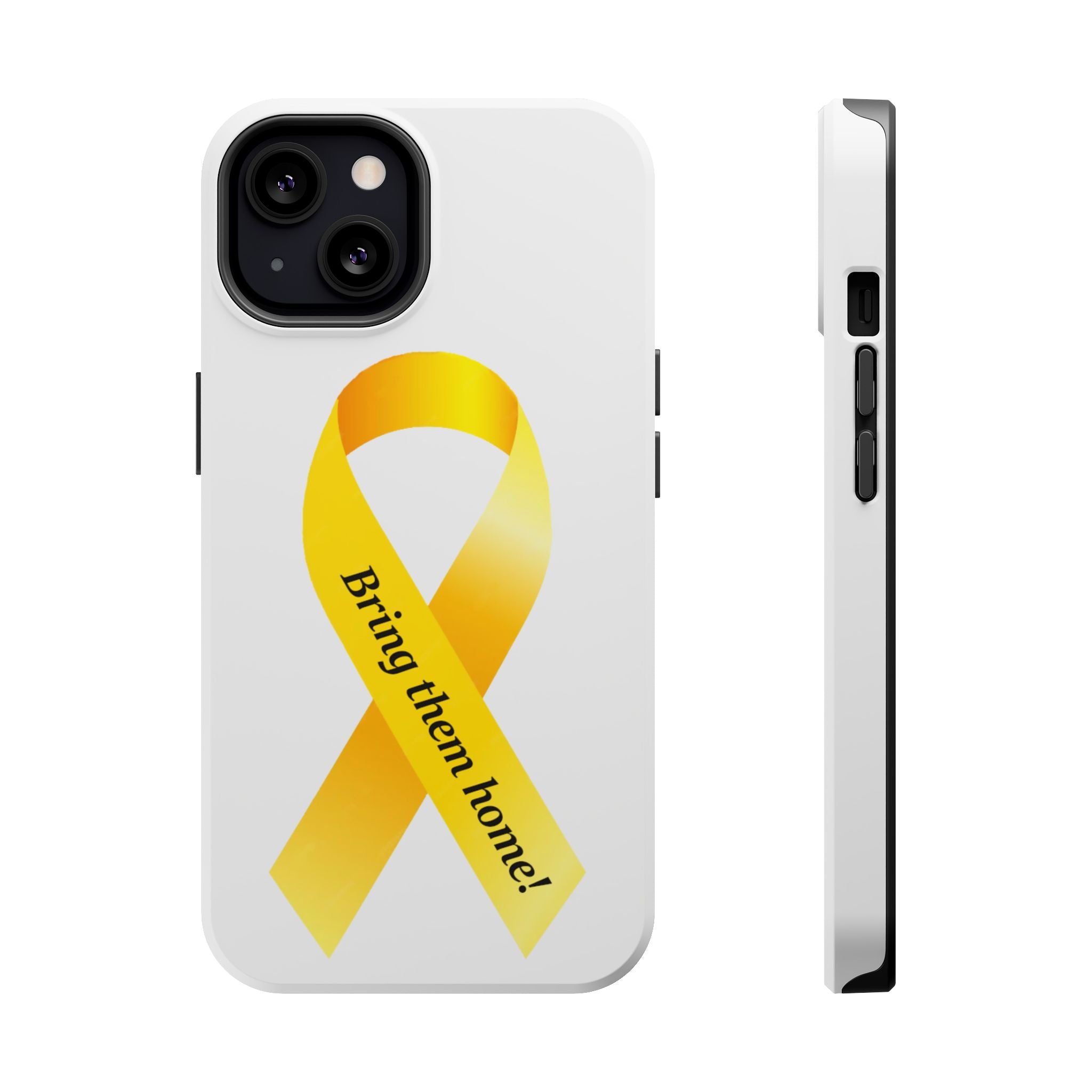 Yellow Ribbon bring them home Magnetic phone Cases