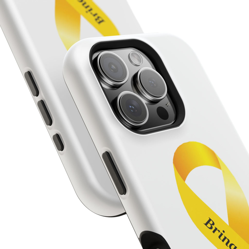 Yellow Ribbon bring them home Magnetic phone Cases