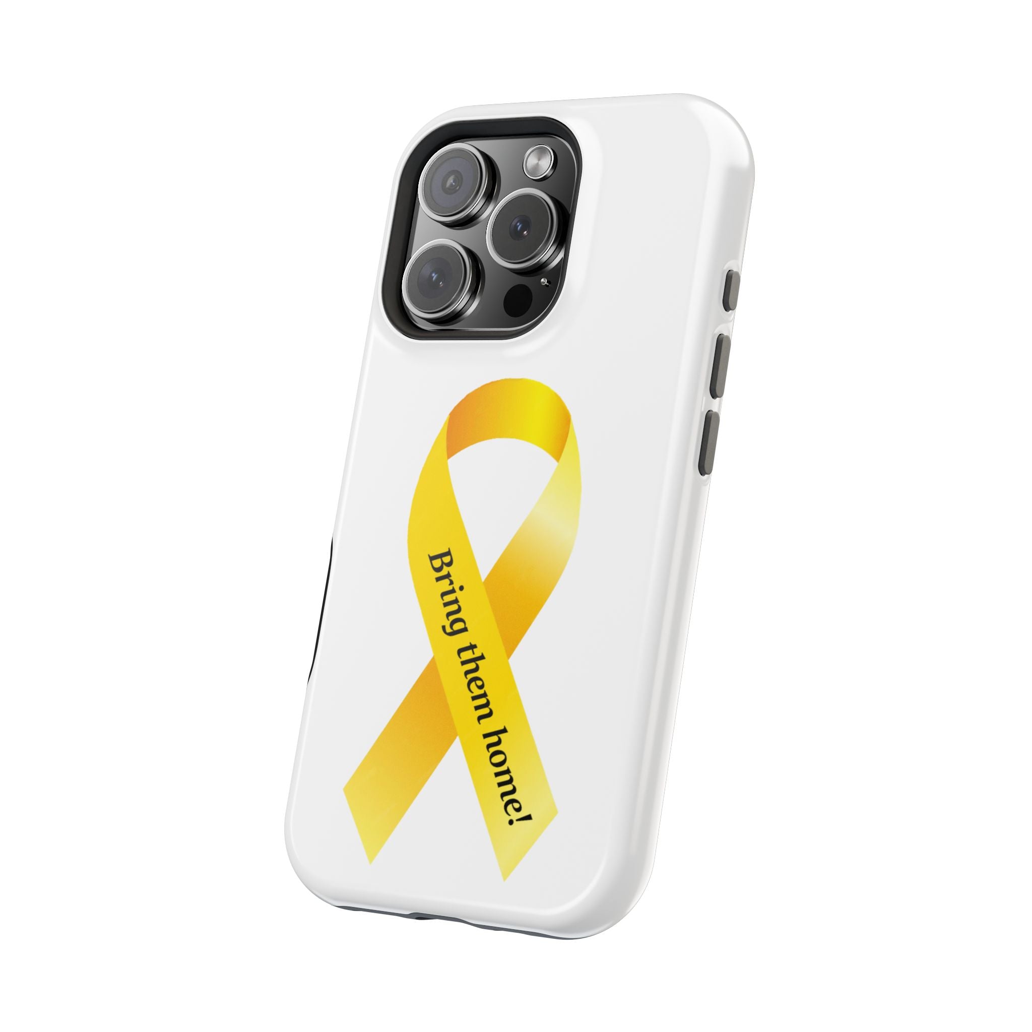 Yellow Ribbon bring them home Magnetic phone Cases