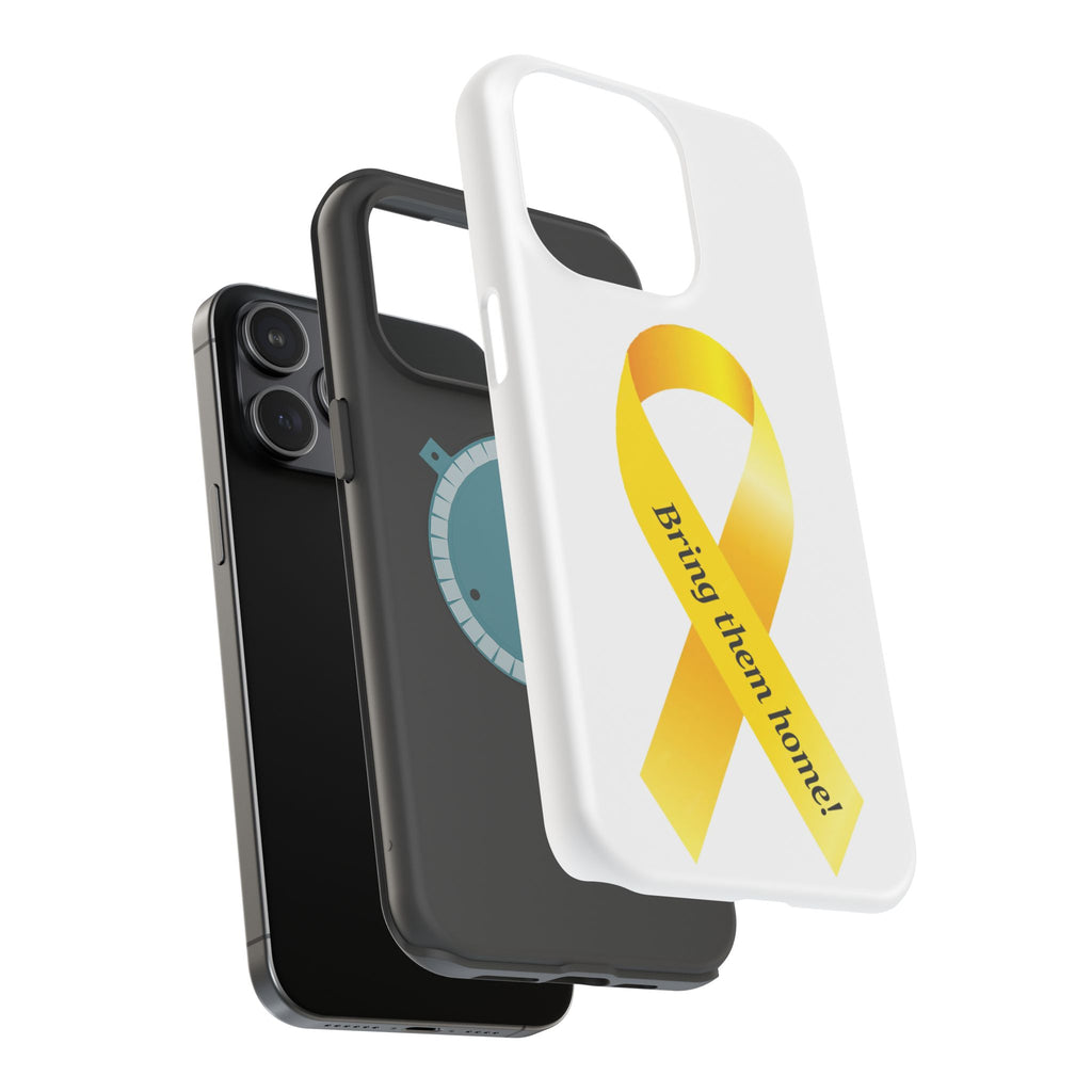 Yellow Ribbon bring them home Magnetic phone Cases