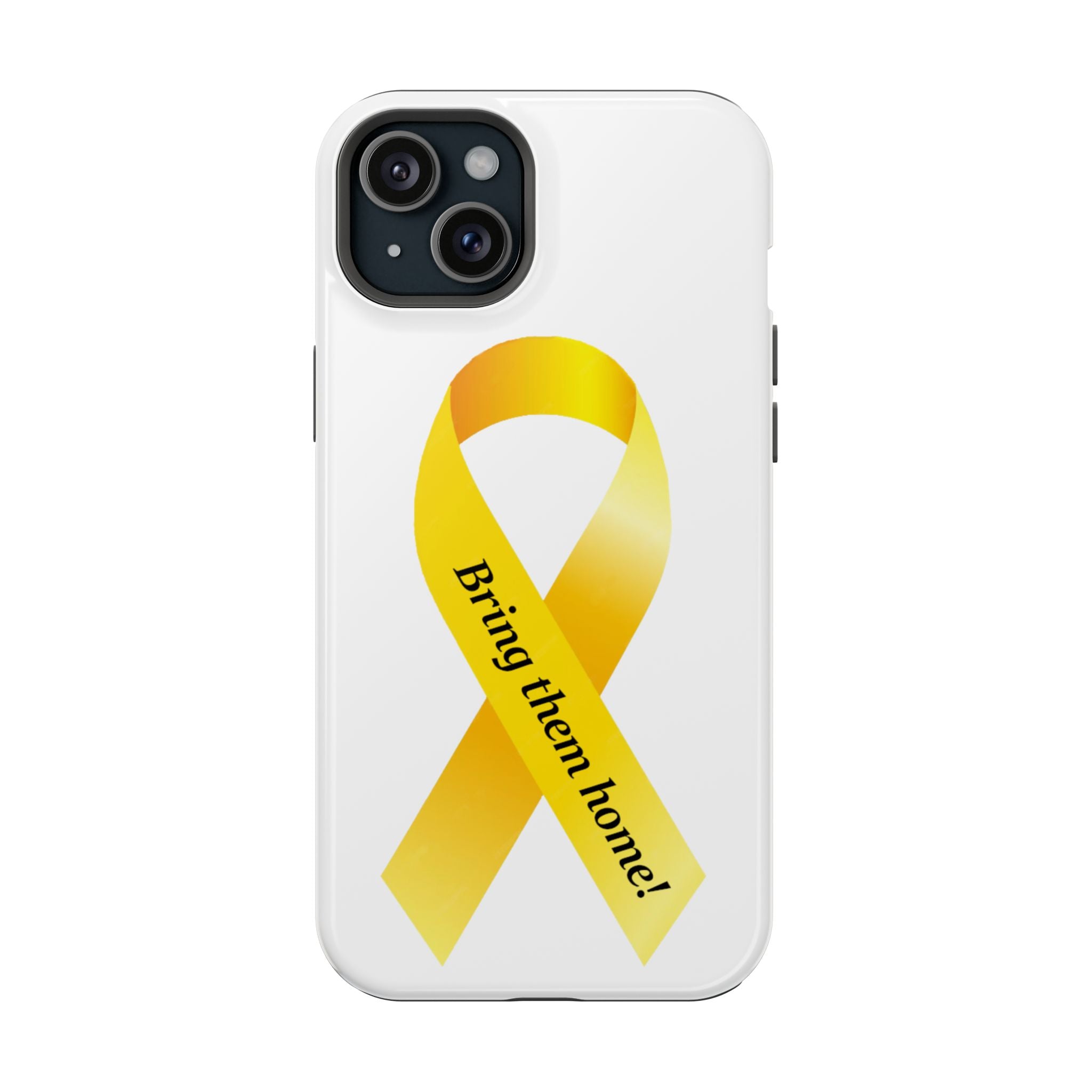 Yellow Ribbon bring them home Magnetic phone Cases