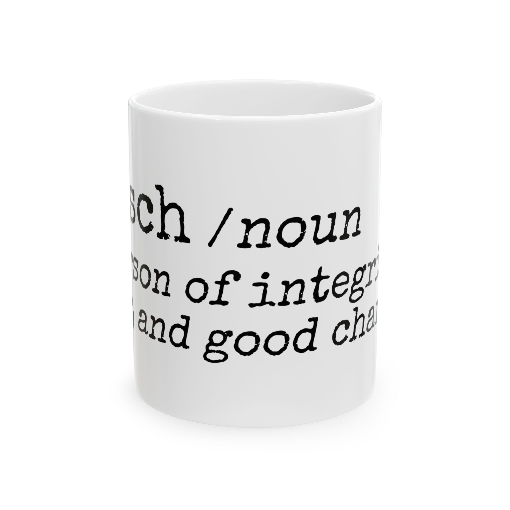 Mensch Coffee Mug - a perfect gift