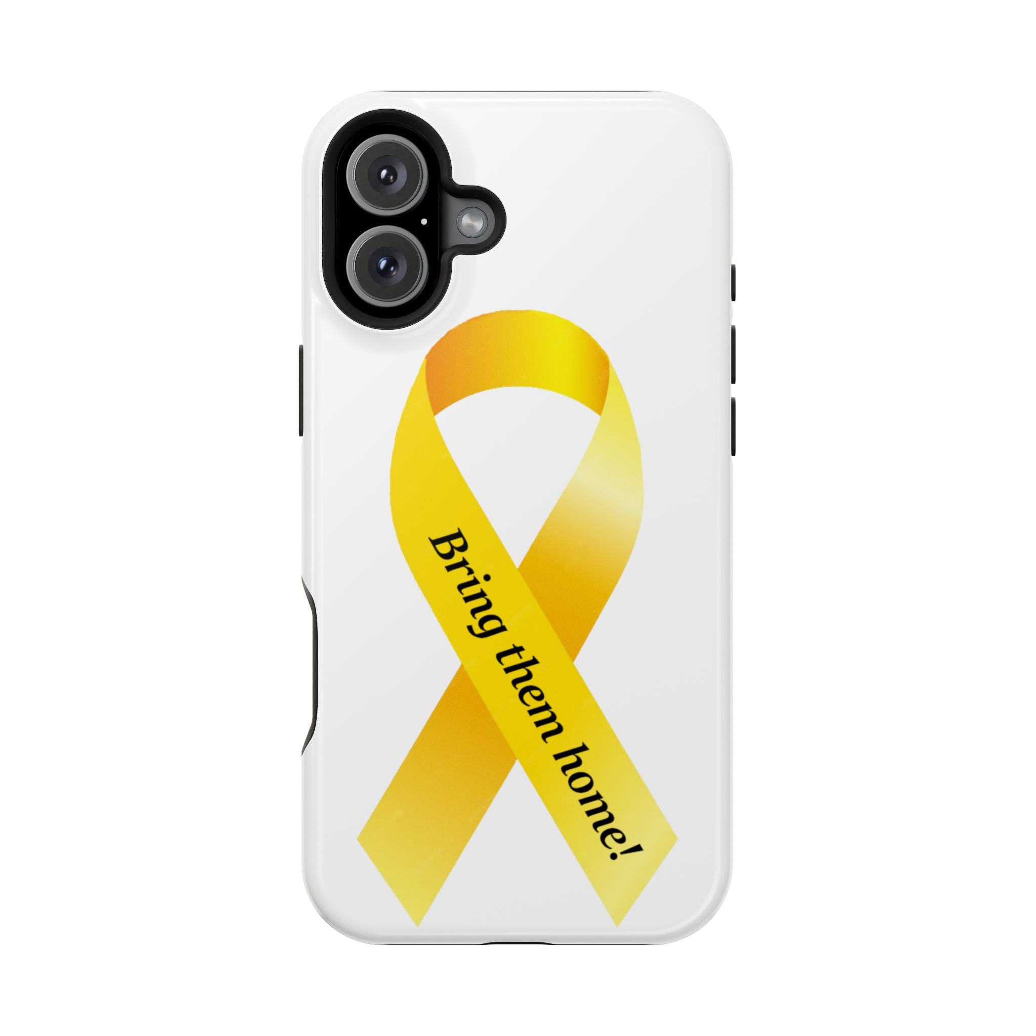 Yellow Ribbon bring them home Magnetic phone Cases