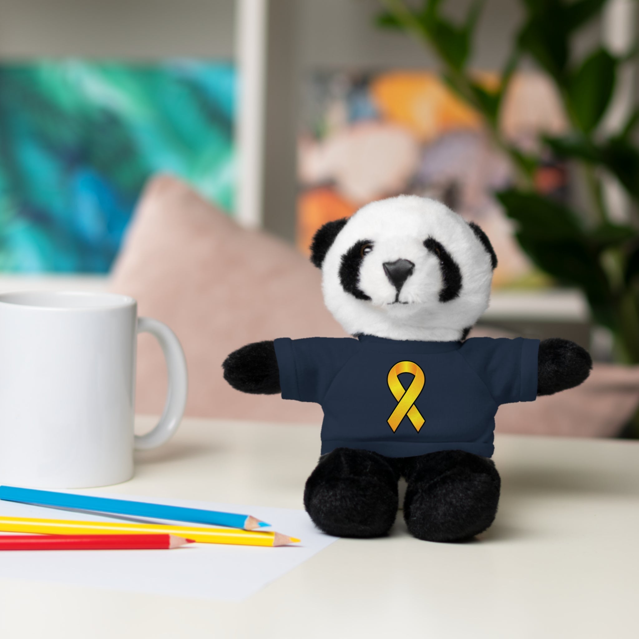 Yellow Ribbon Stuffed Animals with Tee
