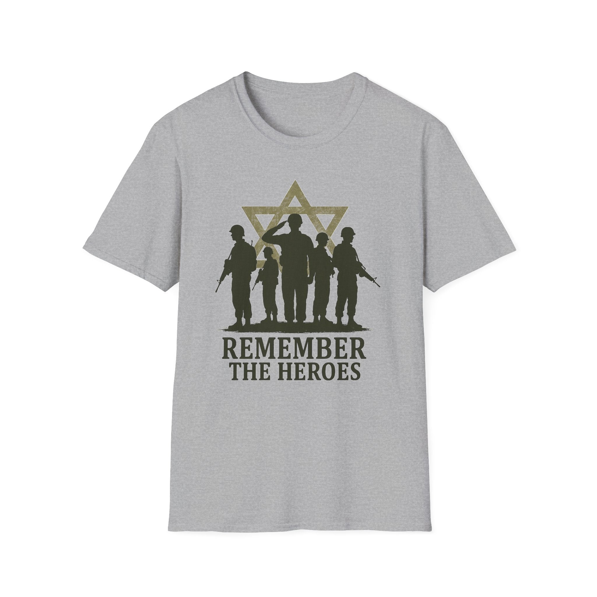 Remember the IDF heroes Unisex  T-Shirt