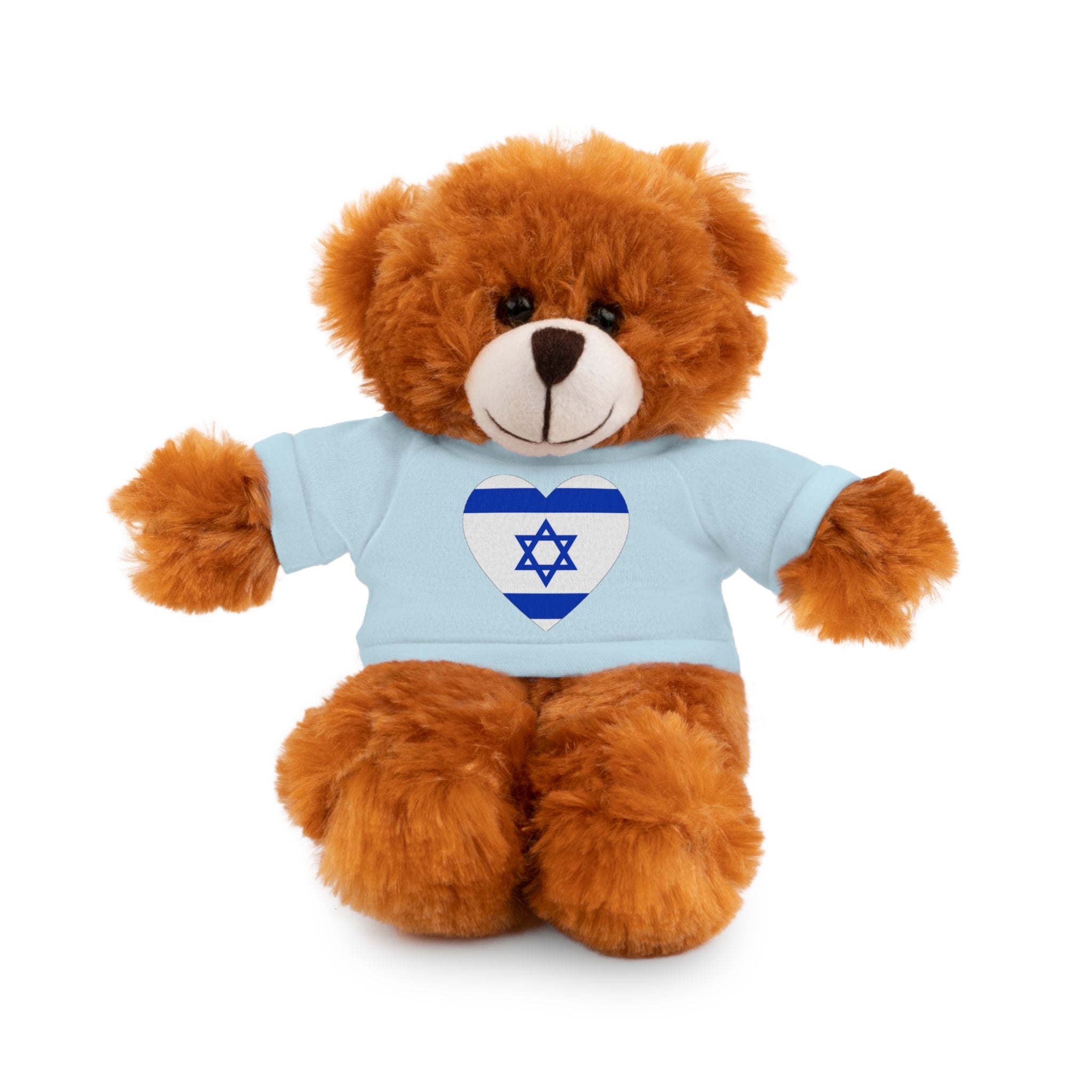 Israel flag Stuffed Animals with Tee