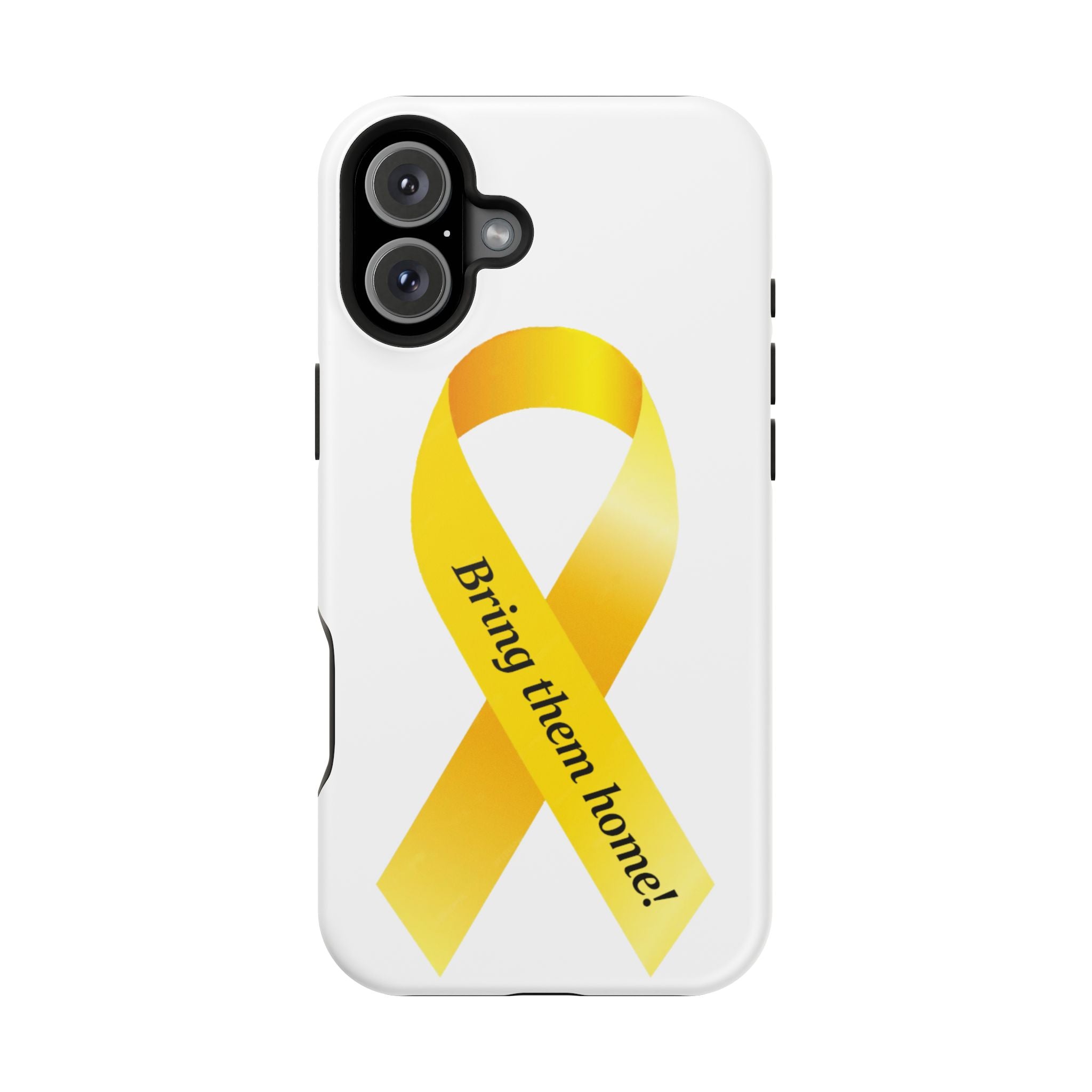 Yellow Ribbon bring them home Magnetic phone Cases