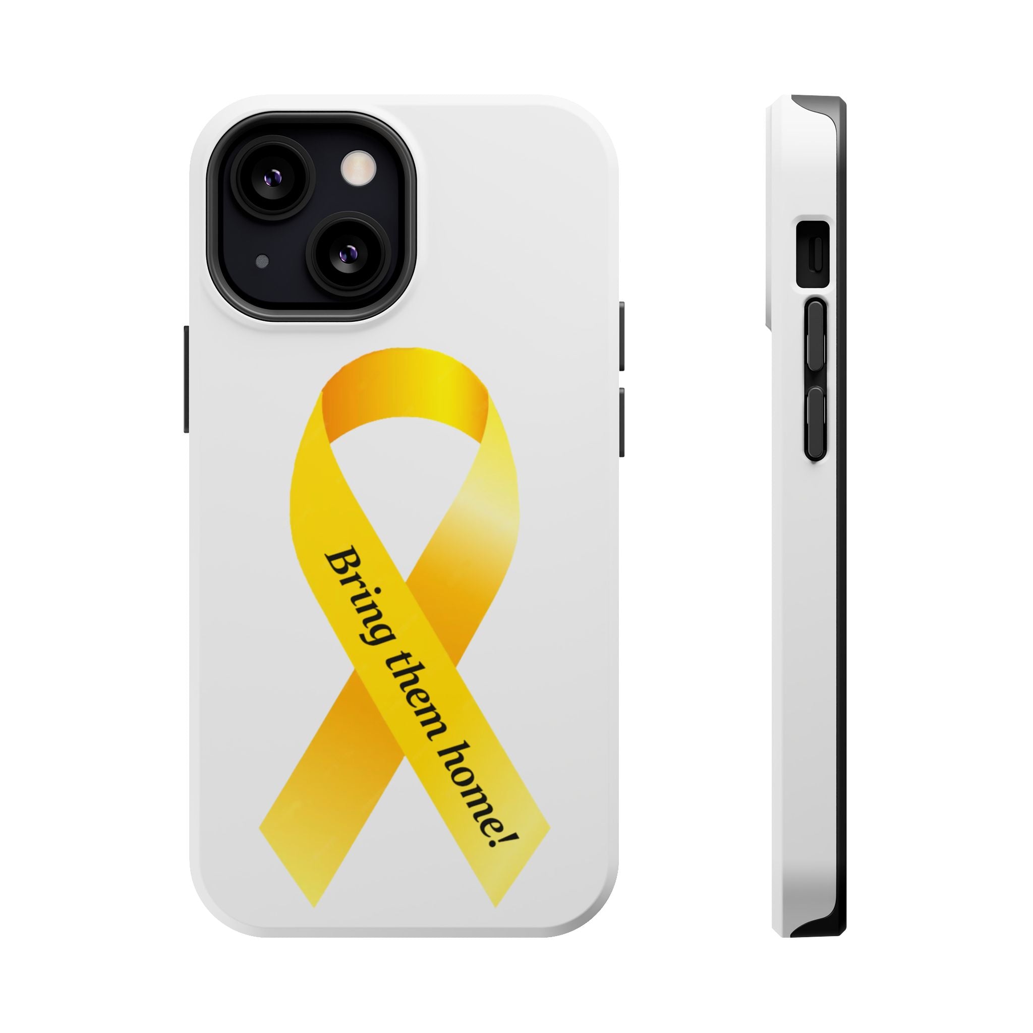Yellow Ribbon bring them home Magnetic phone Cases