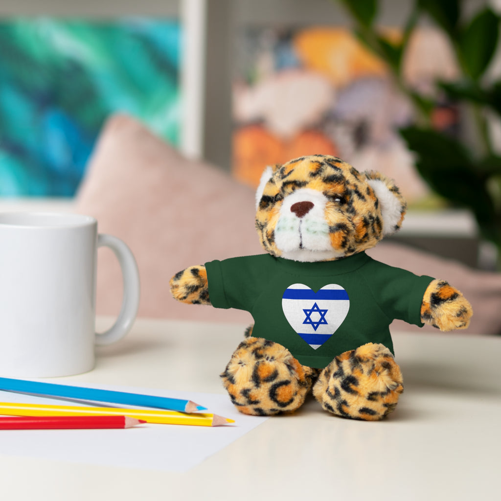 Israel flag Stuffed Animals with Tee
