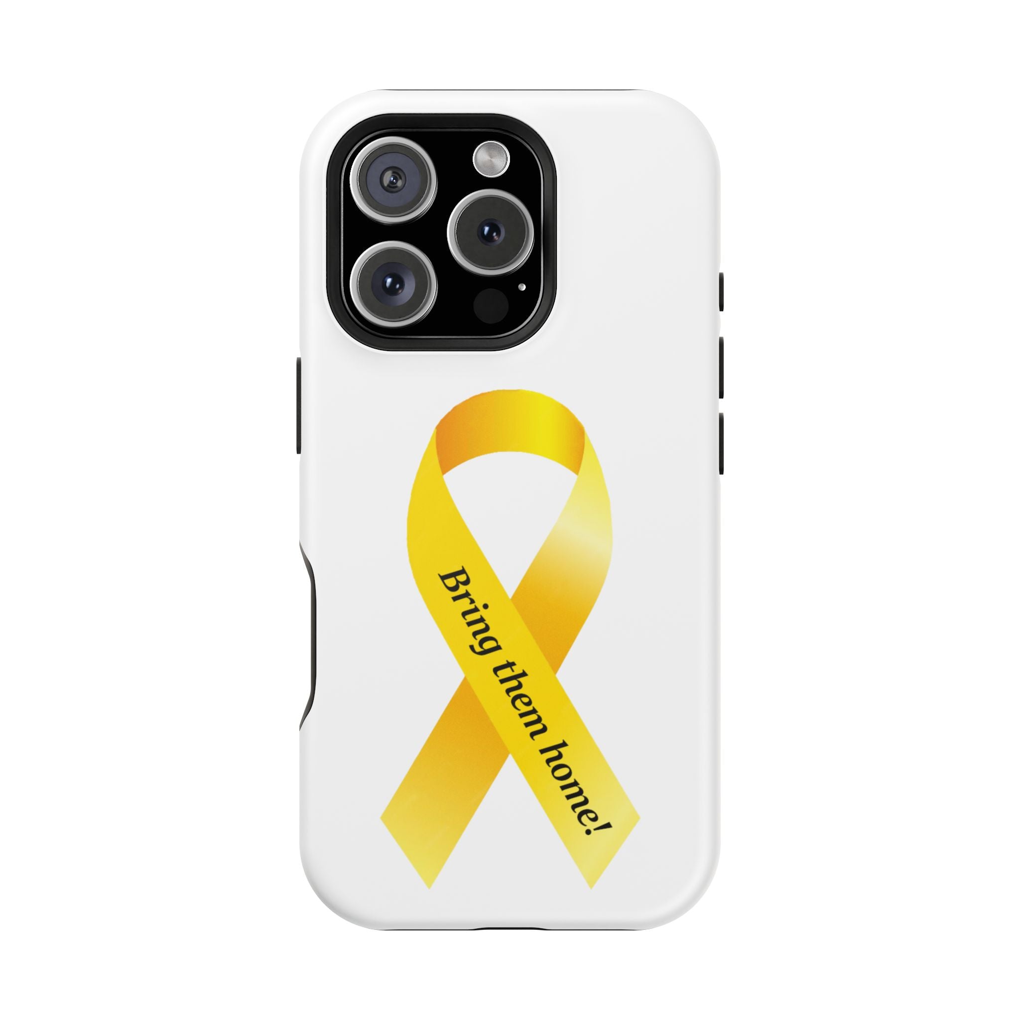 Yellow Ribbon bring them home Magnetic phone Cases