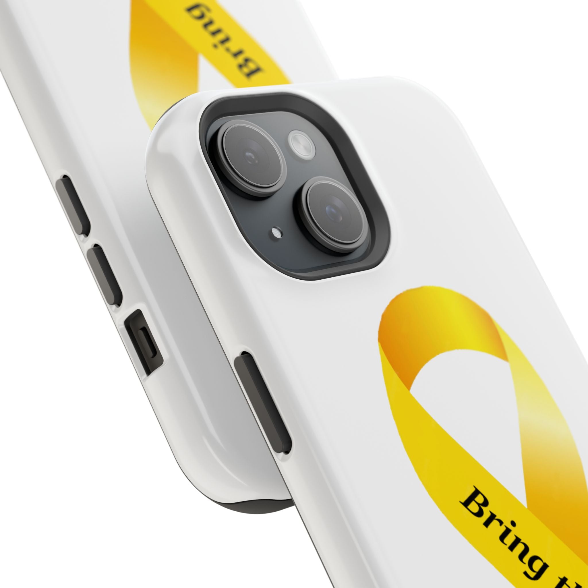 Yellow Ribbon bring them home Magnetic phone Cases