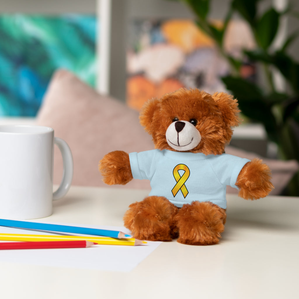 Yellow Ribbon Stuffed Animals with Tee
