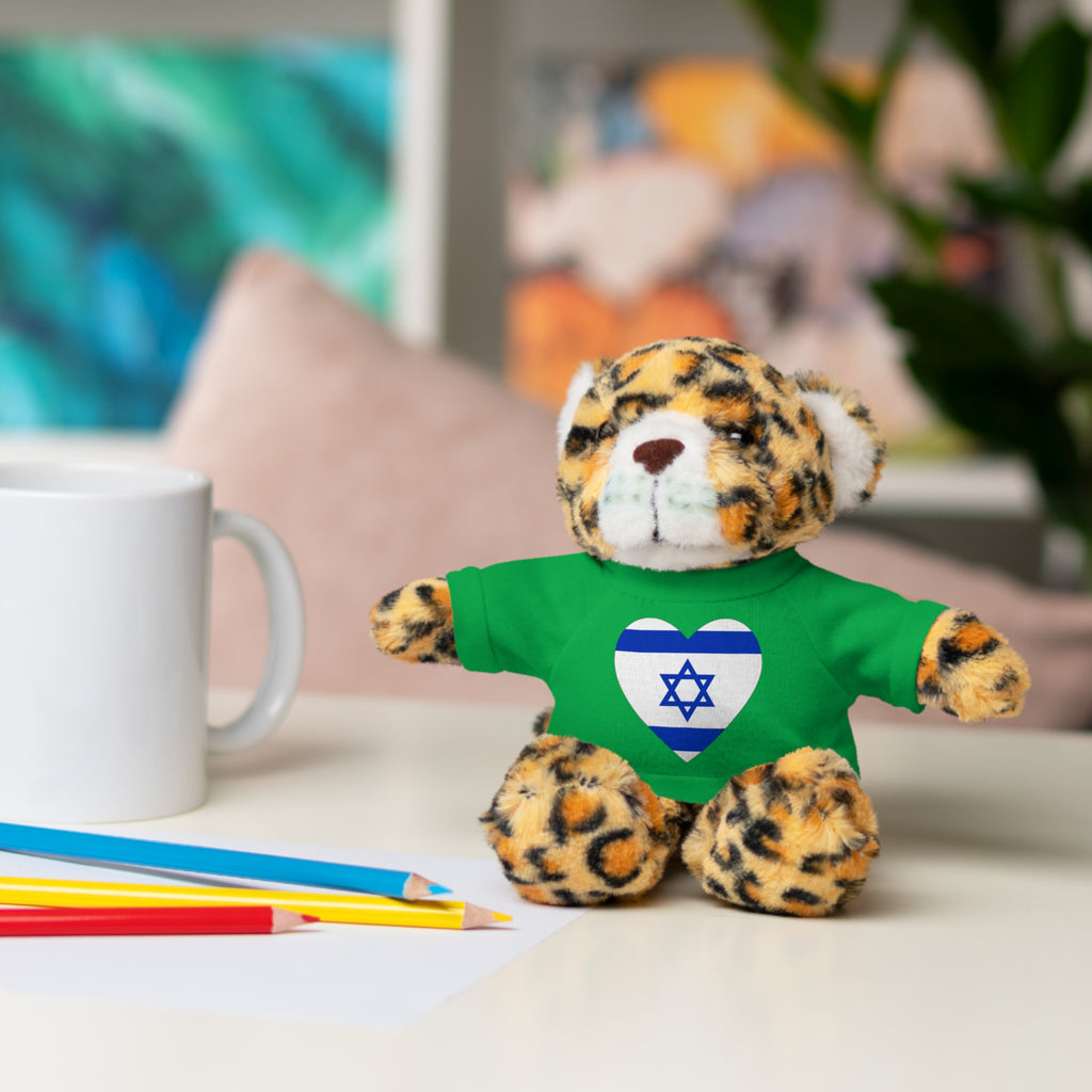 Israel flag Stuffed Animals with Tee