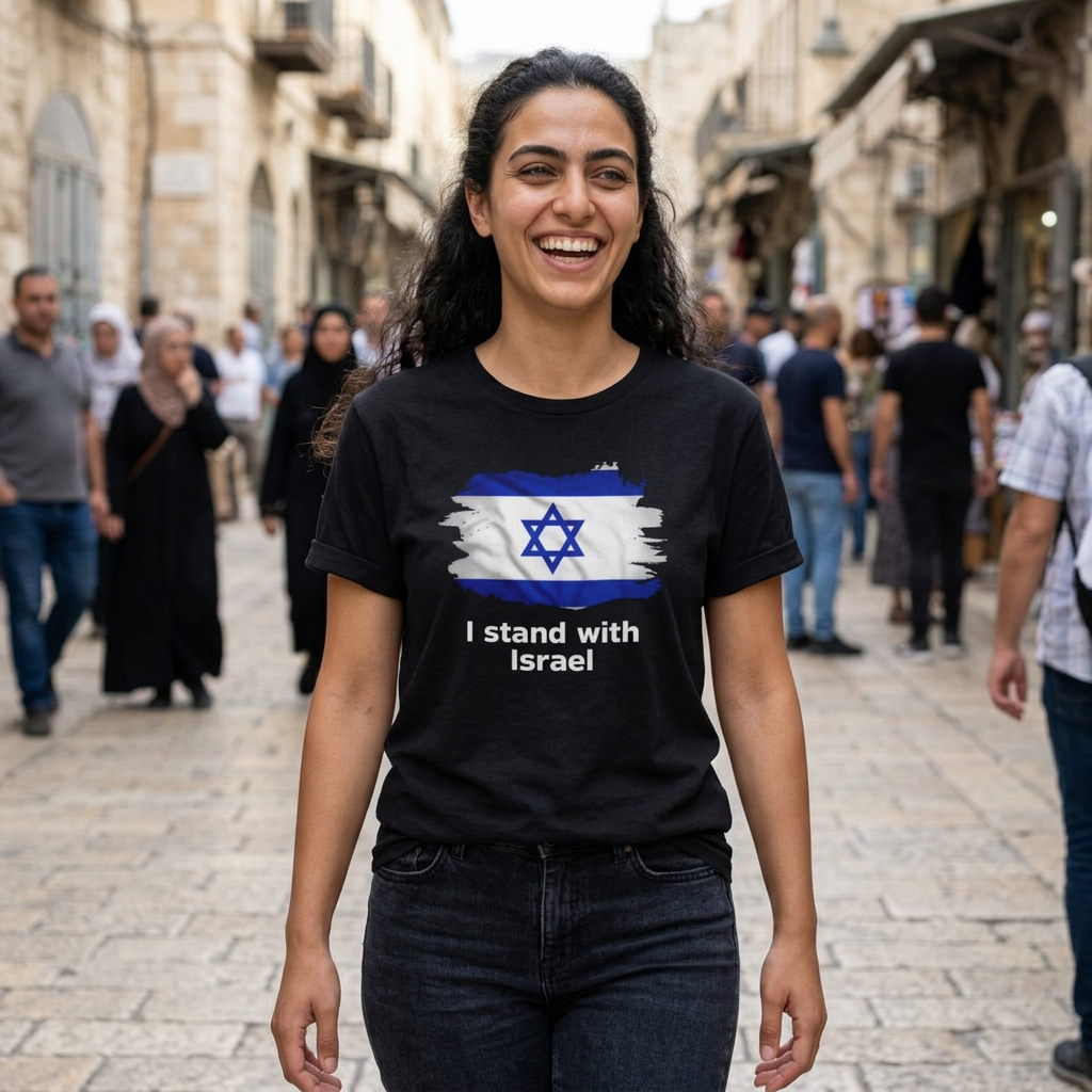 I stand with Israel - Unisex T-shirt